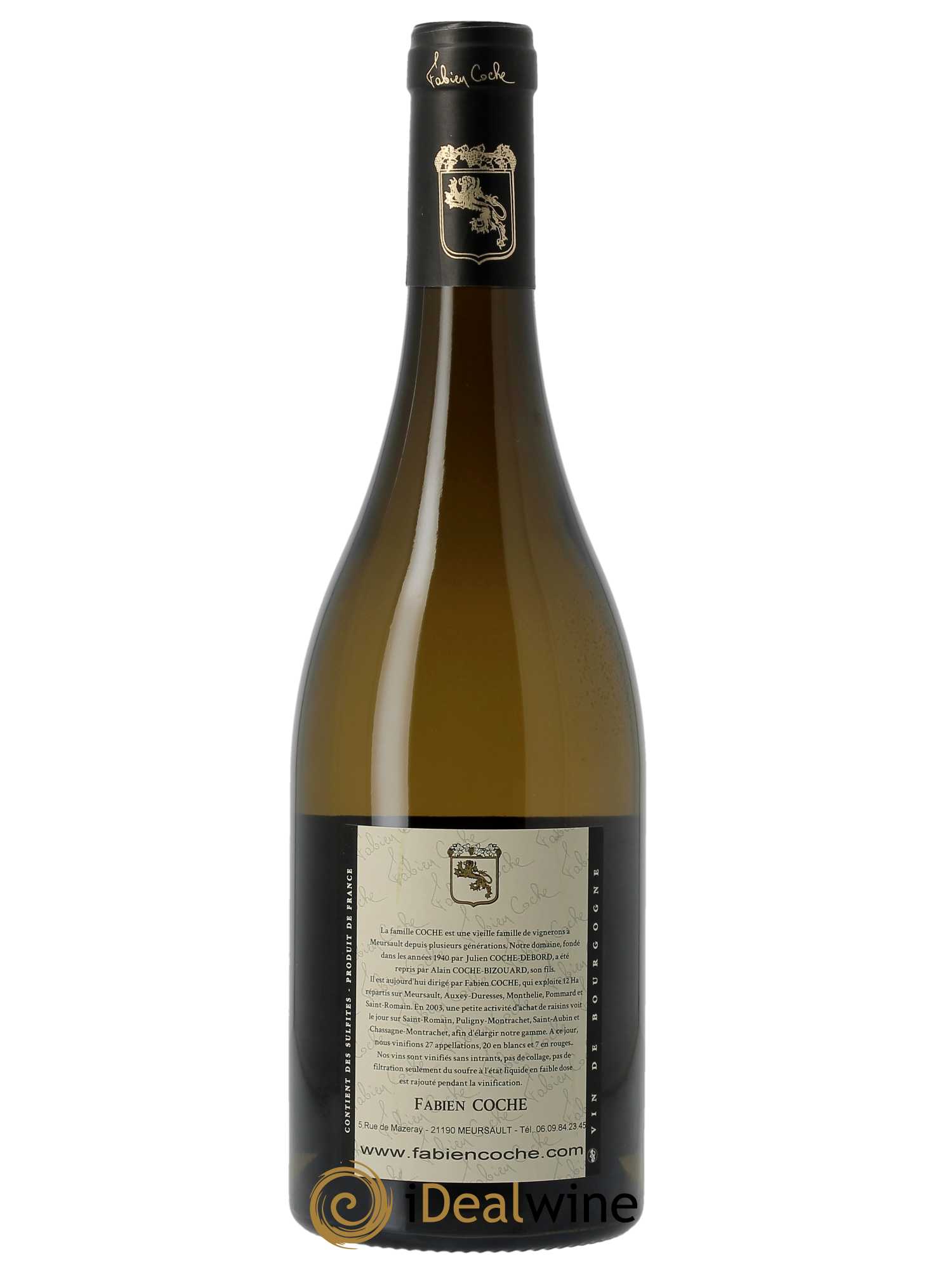 Meursault 1er Cru Charmes Coche-Bouillot 2022 - Lot de 1 bouteille - 1