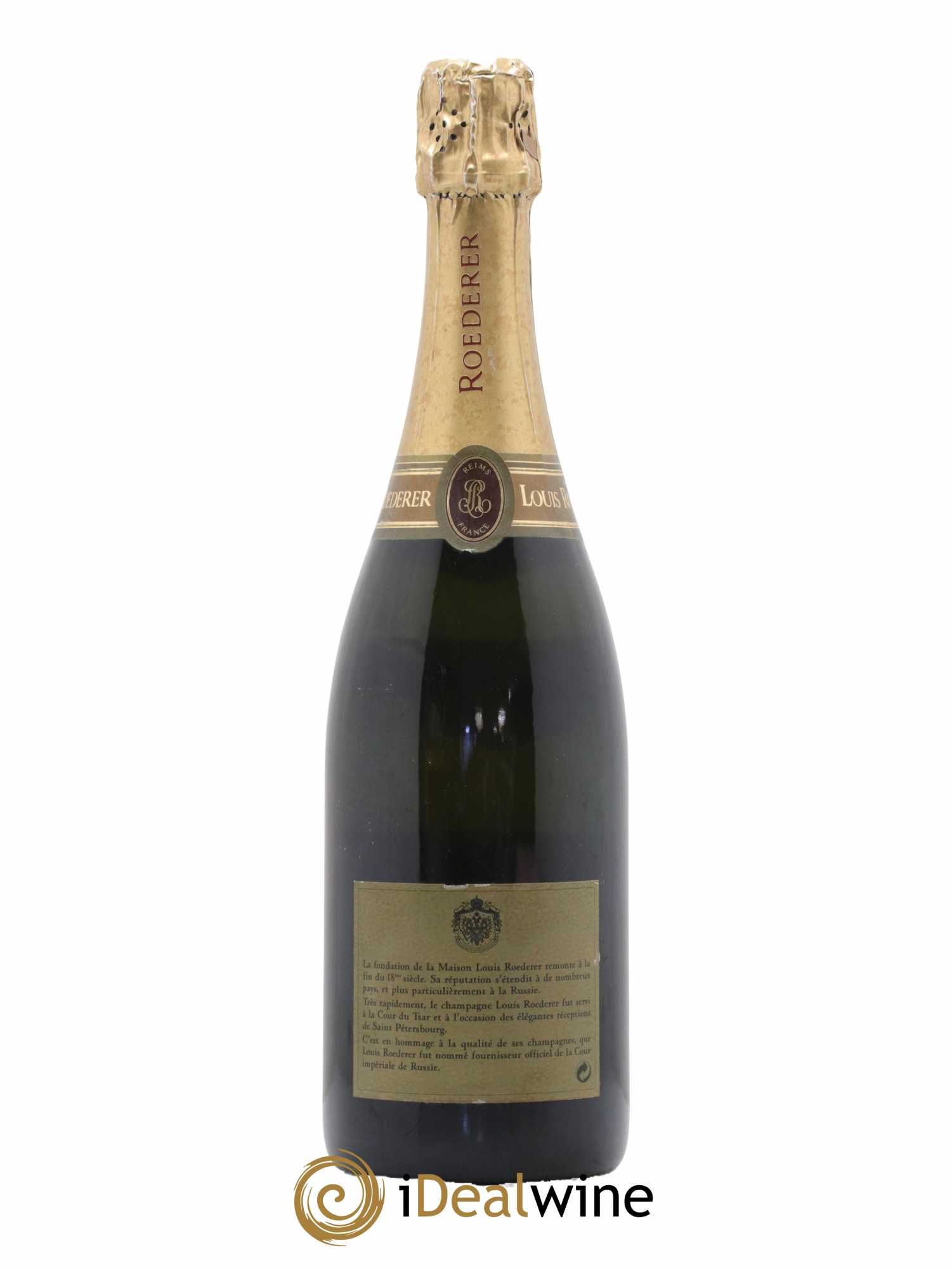 Millésimé Brut Louis Roederer 1990 - Lot de 1 bouteille - 1