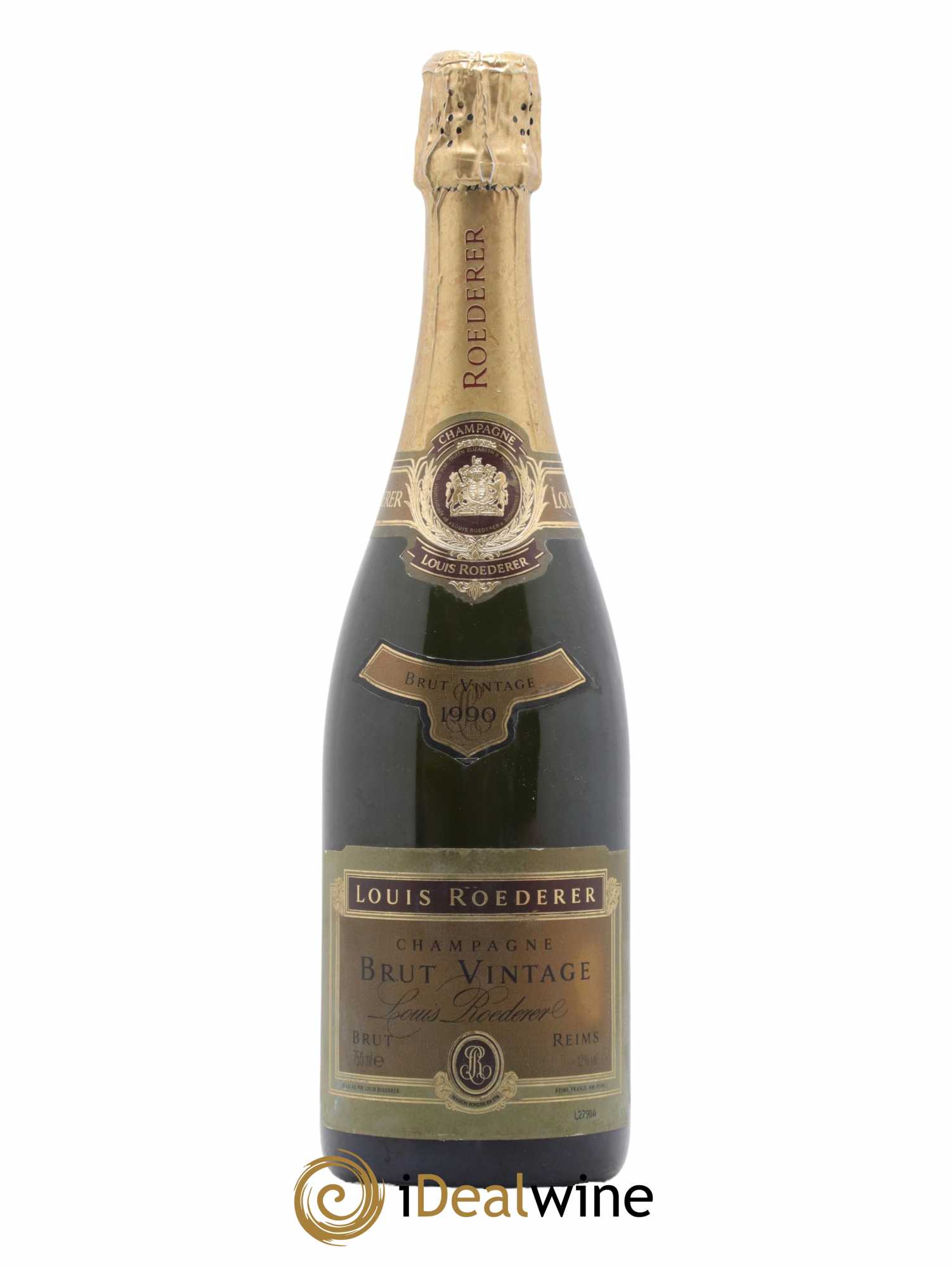 Millésimé Brut Louis Roederer 1990 - Lot de 1 bouteille - 0