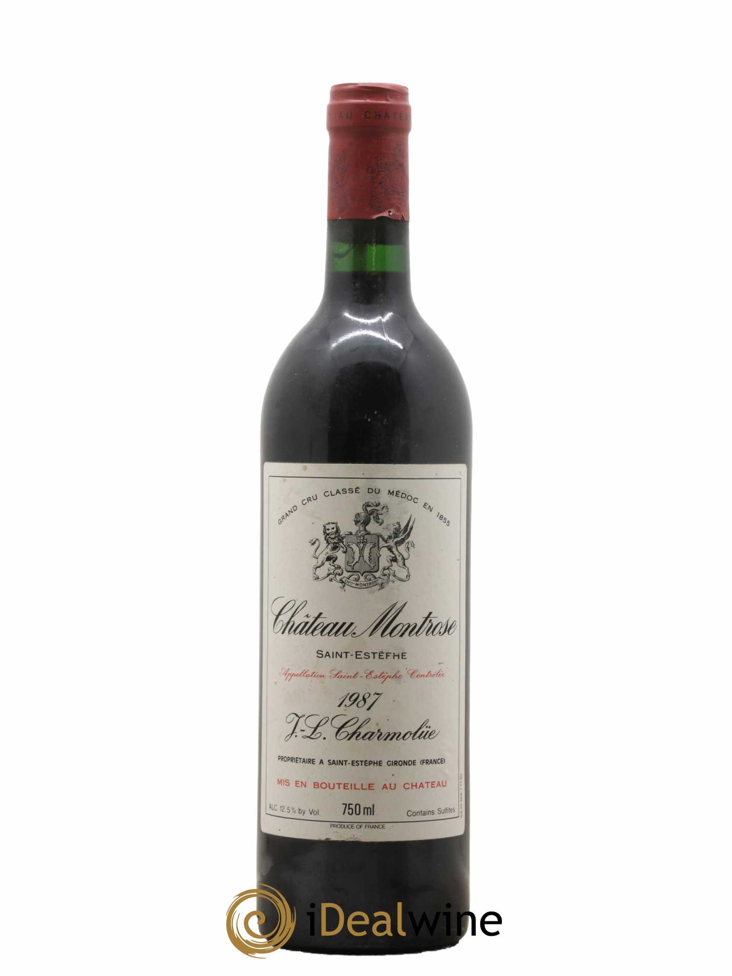 Château Montrose 2ème Grand Cru Classé 1987 - Lot de 1 bouteille - 0