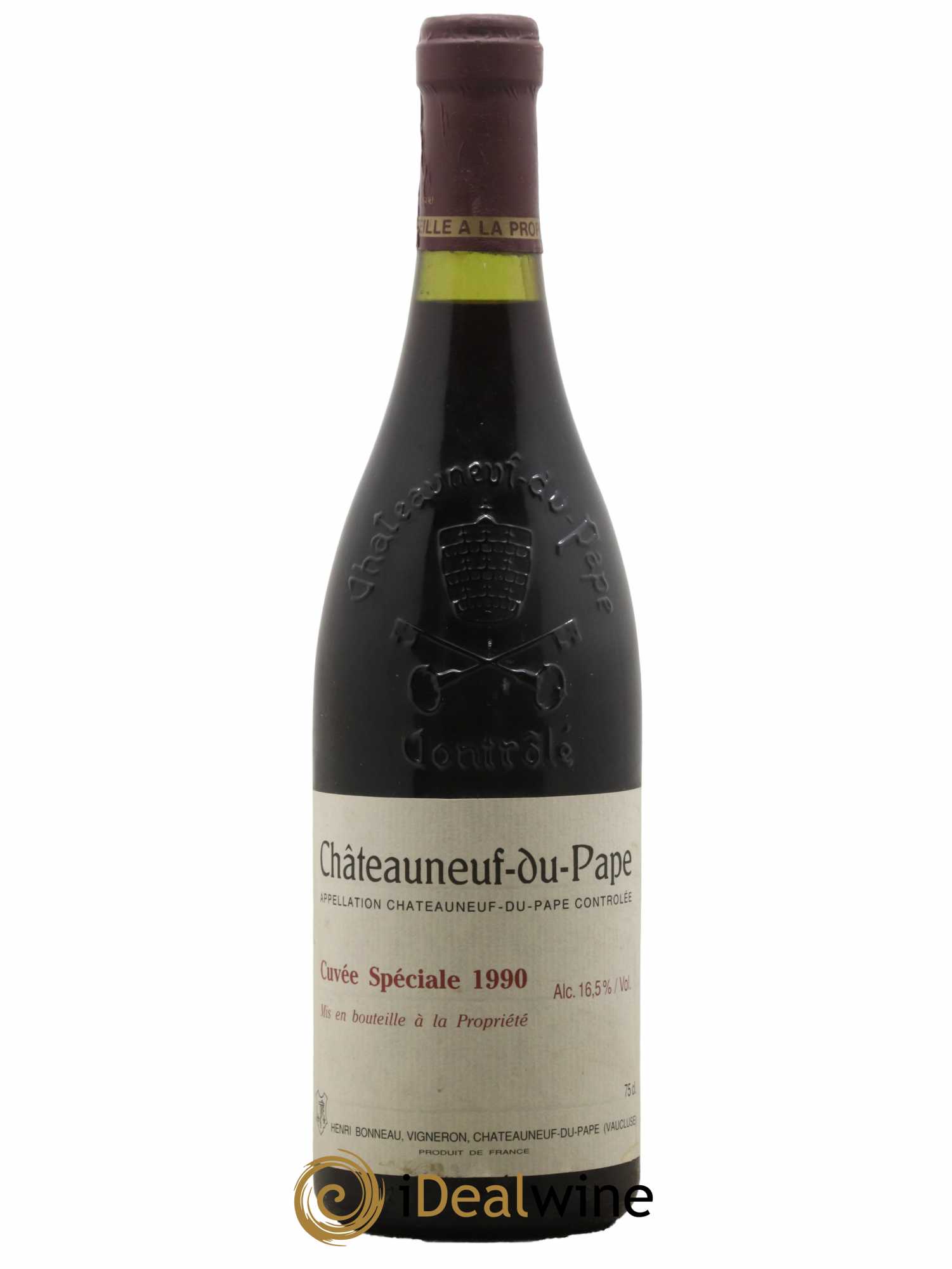 Châteauneuf-du-Pape Cuvée spéciale Henri Bonneau & Fils 1990 - Lot de 1 bouteille - 0