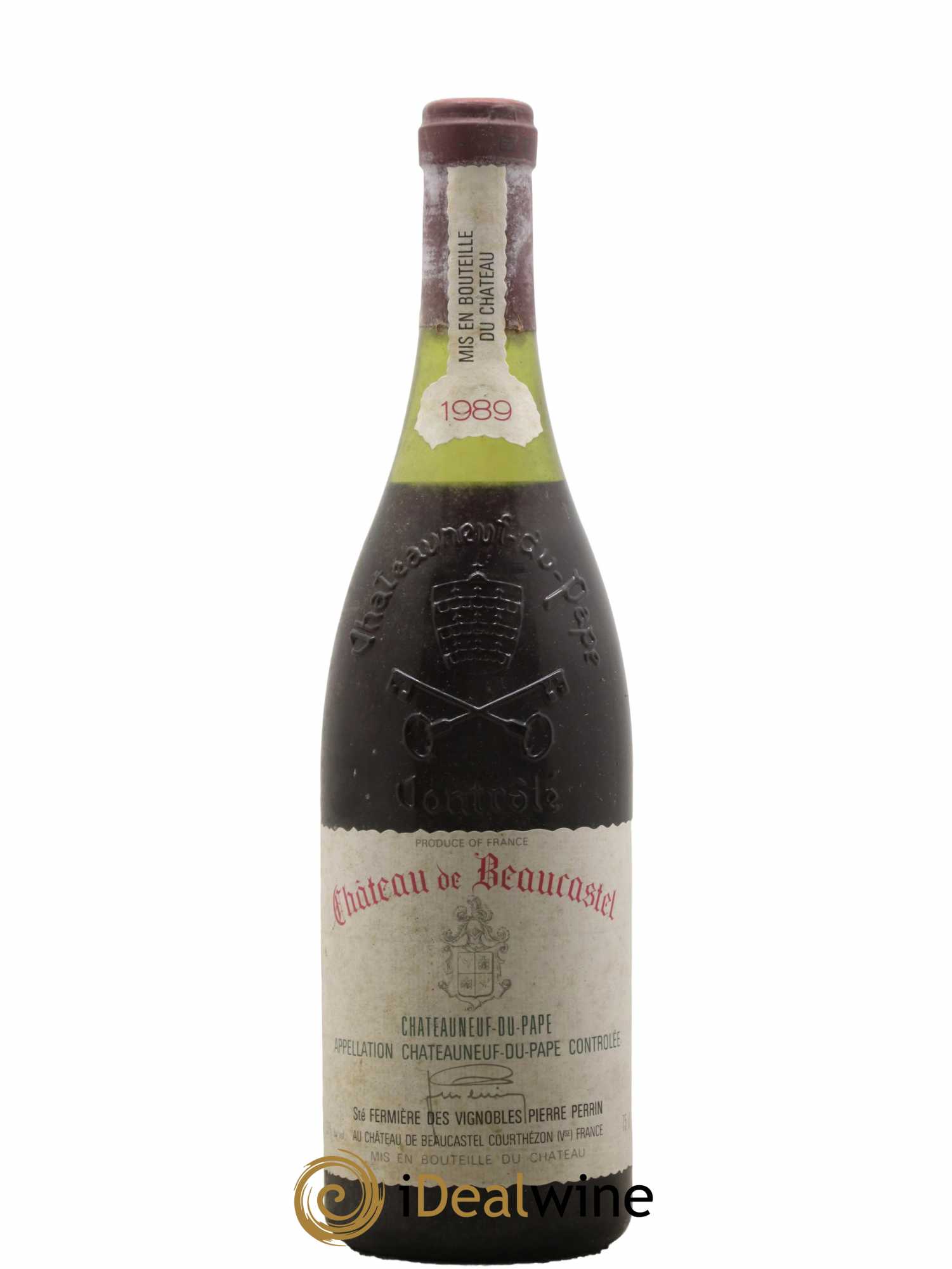 Châteauneuf-du-Pape Château de Beaucastel Famille Perrin 1989 - Lot de 1 bouteille - 0