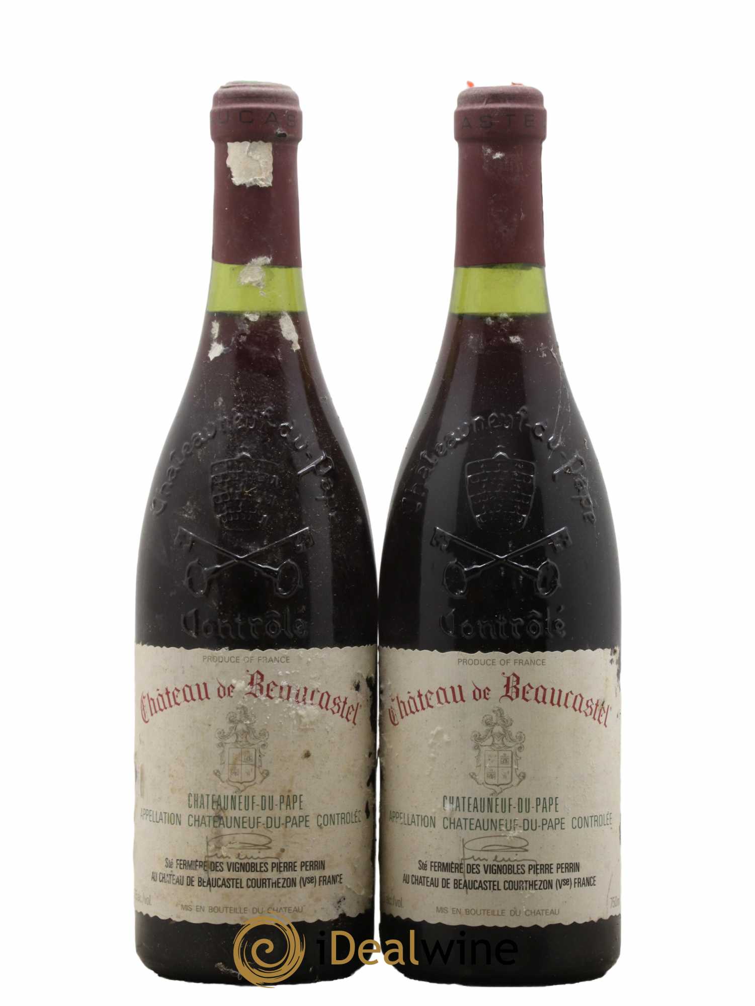 Châteauneuf-du-Pape Château de Beaucastel Famille Perrin - Lot de 2 bouteilles - 0