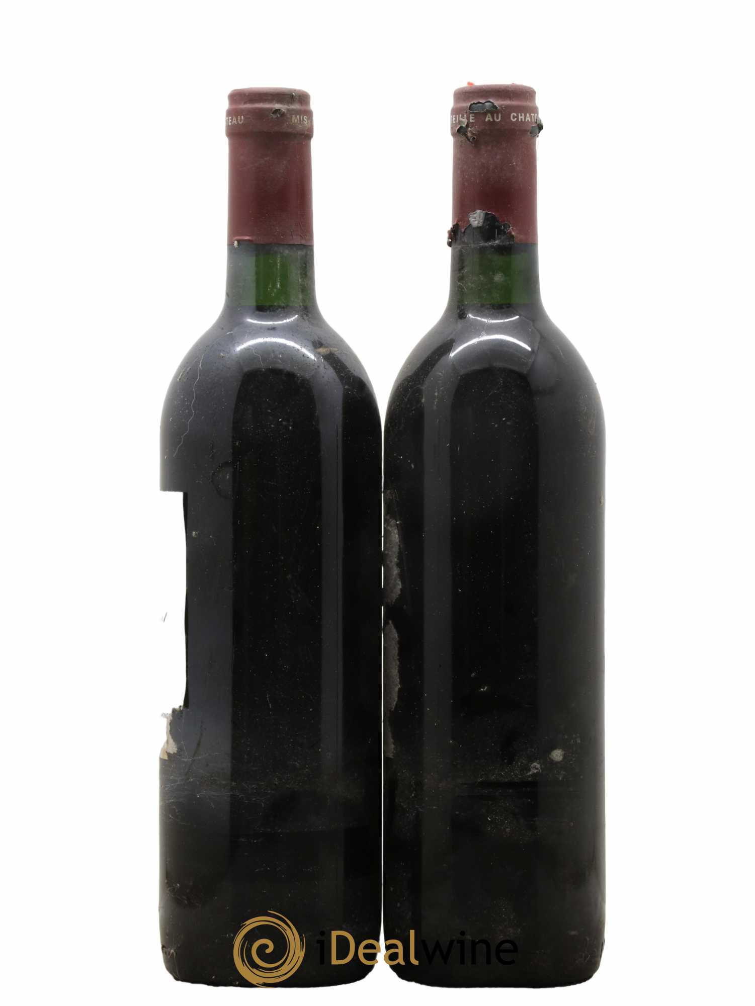 Château Haut Bages Libéral 5ème Grand Cru Classé 1986 - Lot de 2 bouteilles - 1