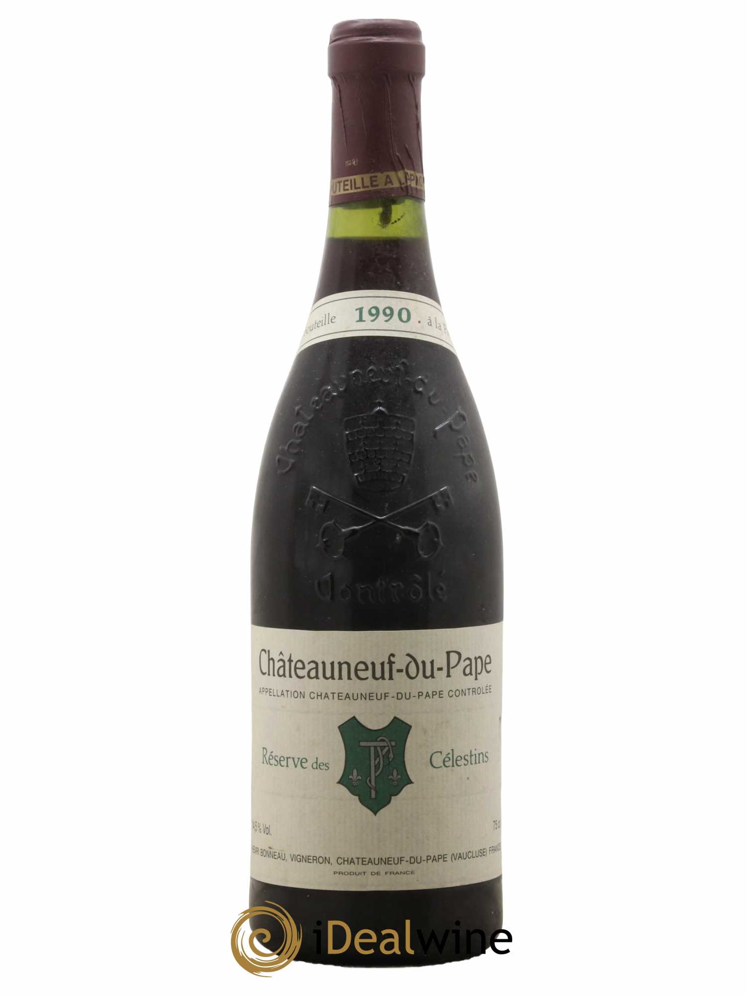 Châteauneuf-du-Pape Réserve des Célestins Henri Bonneau & Fils 1990 - Lot de 1 bouteille - 0