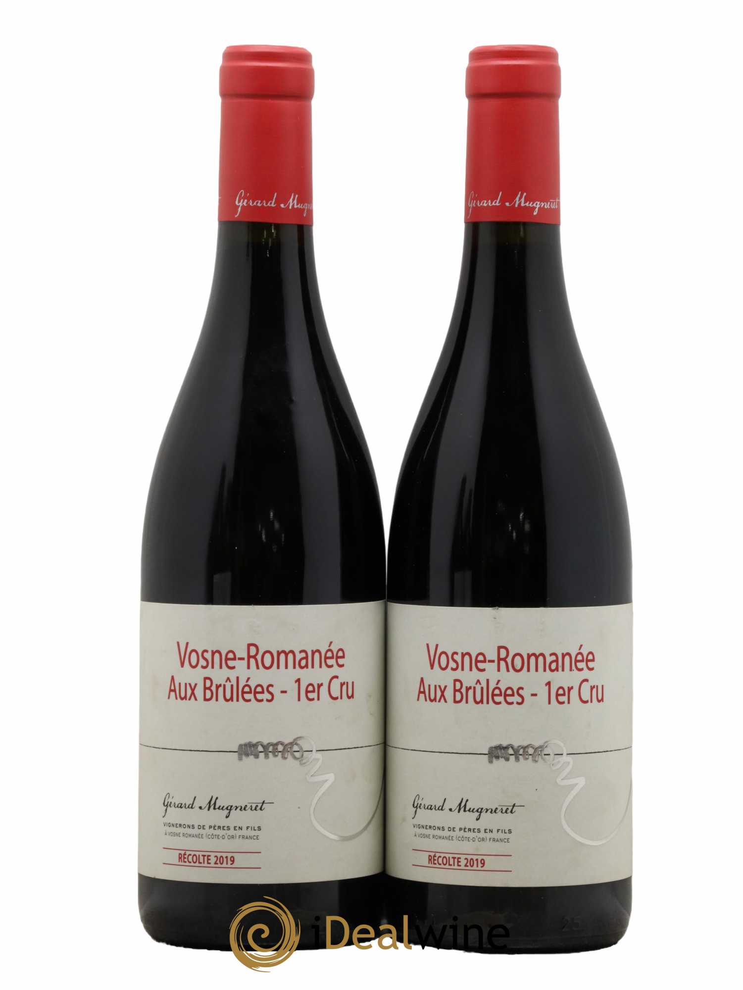 Vosne-Romanée 1er Cru Les Brulées Gérard Mugneret 2019 - Lot de 2 bouteilles - 0