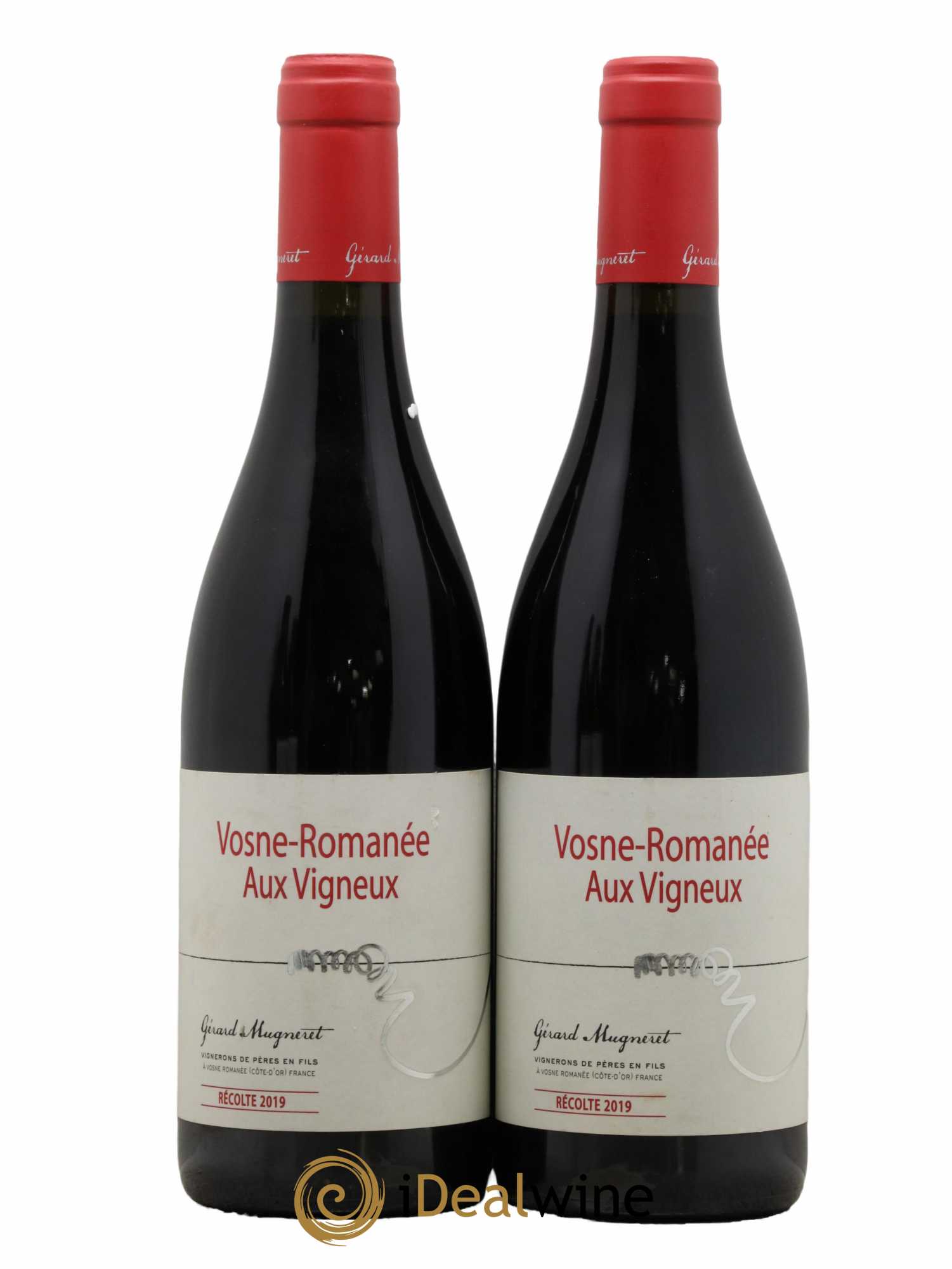 Vosne-Romanée Aux Vigneux Gérard Mugneret 2019 - Lot de 2 bouteilles - 0