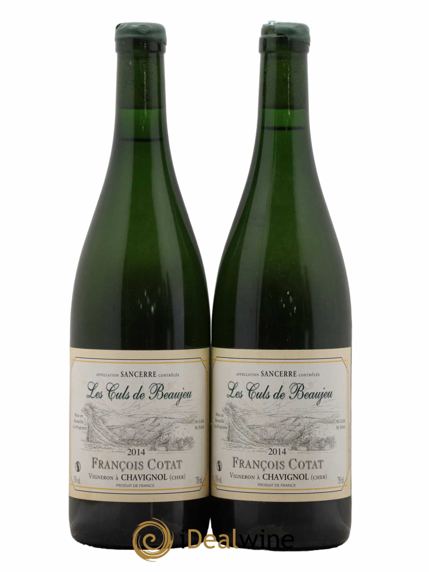 Sancerre Les Culs de Beaujeu François Cotat 2014 - Lot de 2 bouteilles - 0