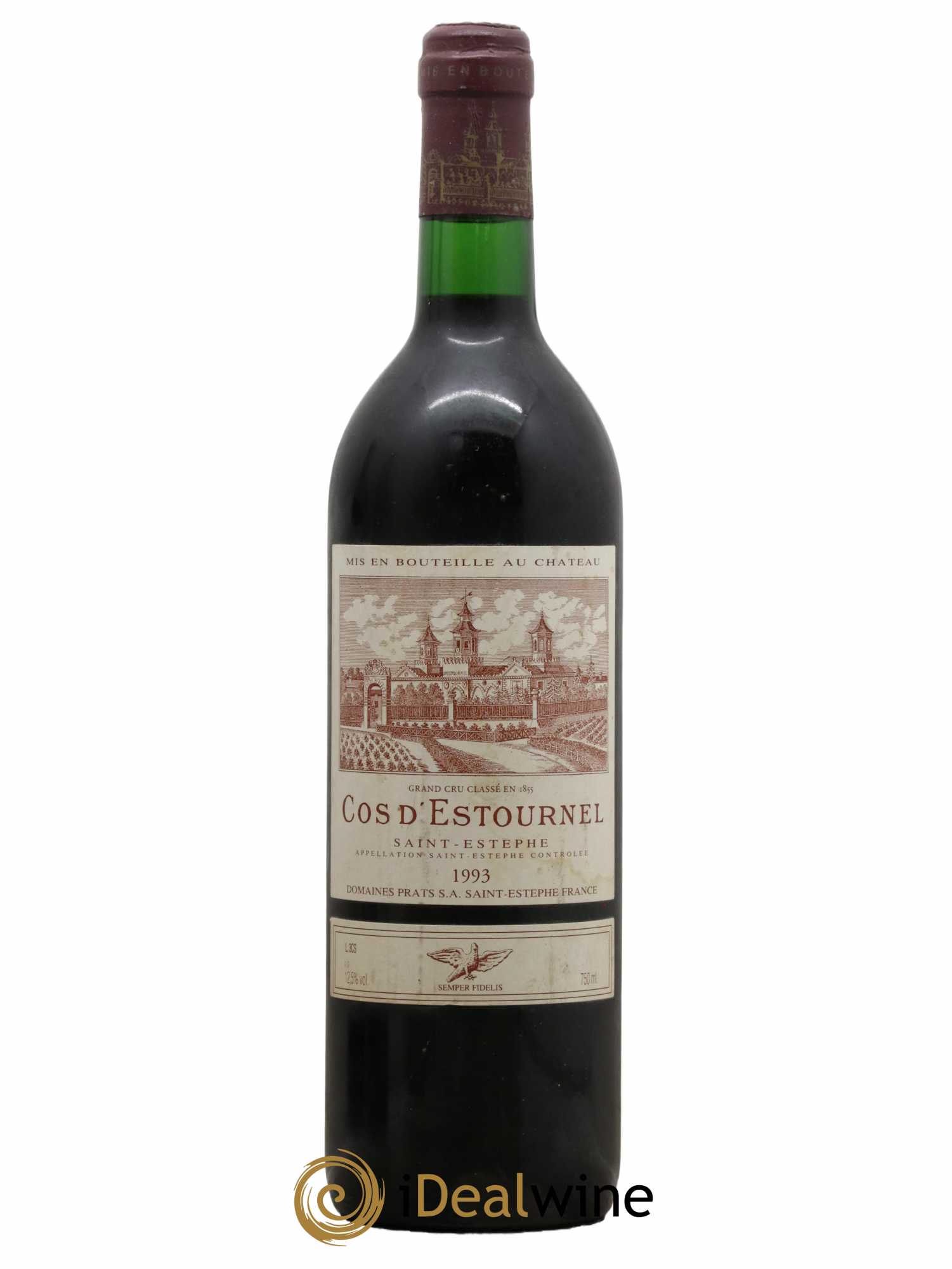Cos d'Estournel 2ème Grand Cru Classé 1993 - Lot de 1 bouteille - 0