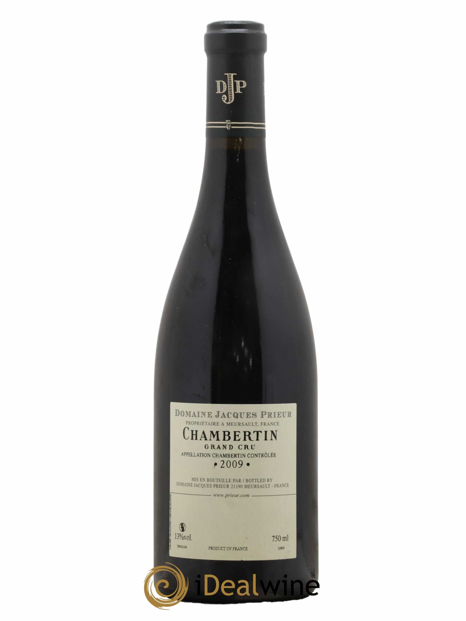 Chambertin Grand Cru Jacques Prieur (Domaine) 2009 - Lot de 1 bouteille - 1