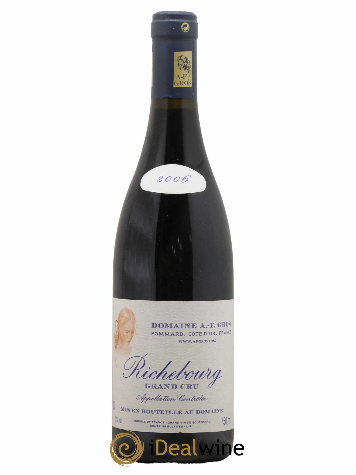 Richebourg Grand Cru A.-F. Gros 2006 - Lot de 1 bouteille - 0