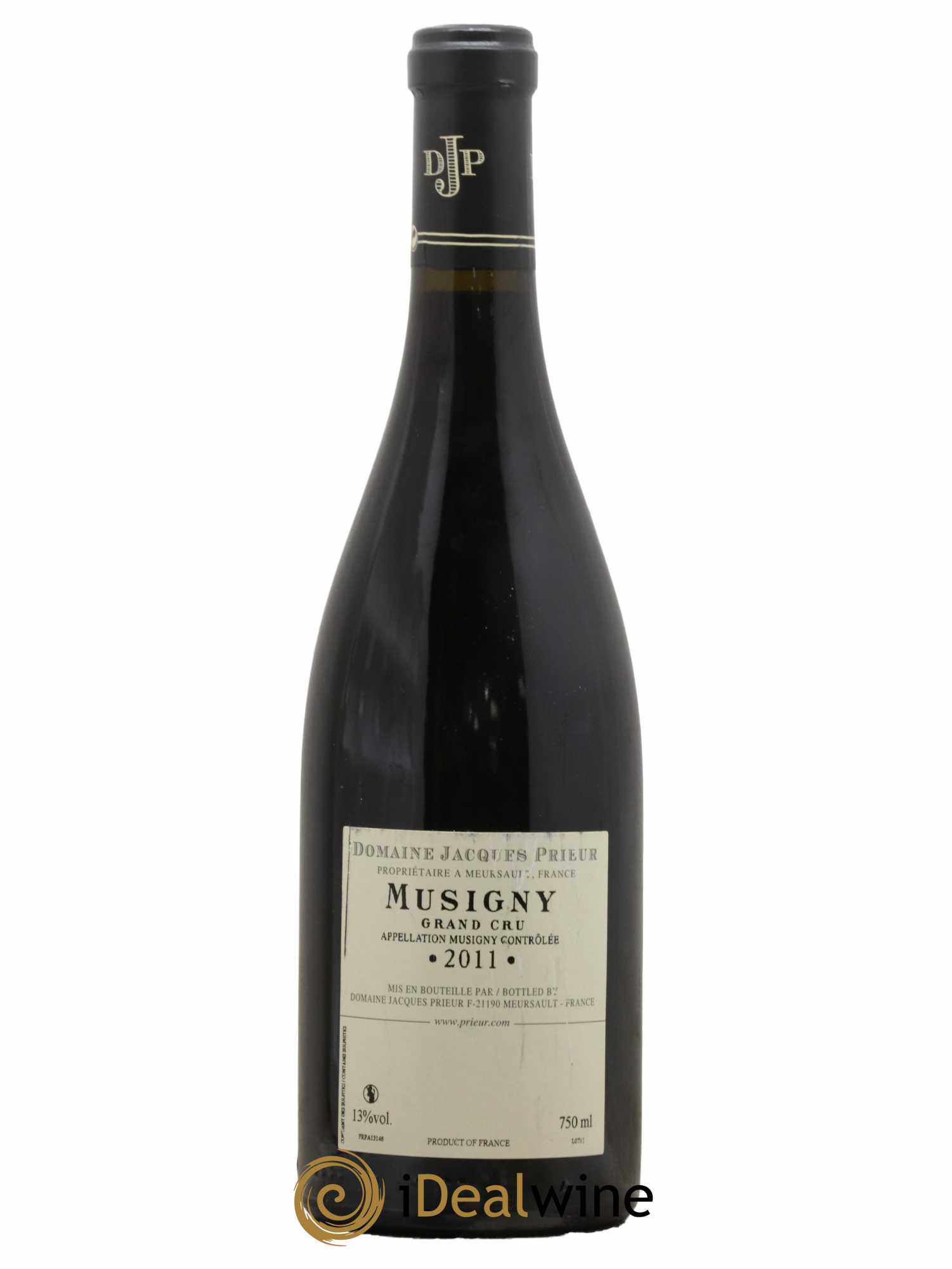 Musigny Grand Cru Jacques Prieur (Domaine) 2011 - Lot de 1 bouteille - 1