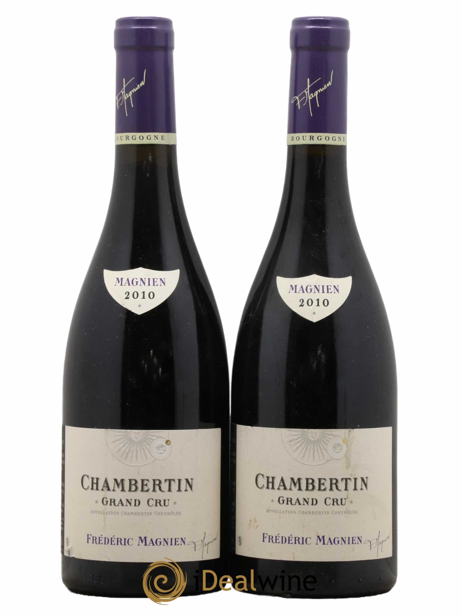 Chambertin Grand Cru Frédéric Magnien 2010 - Lot de 2 bouteilles - 0