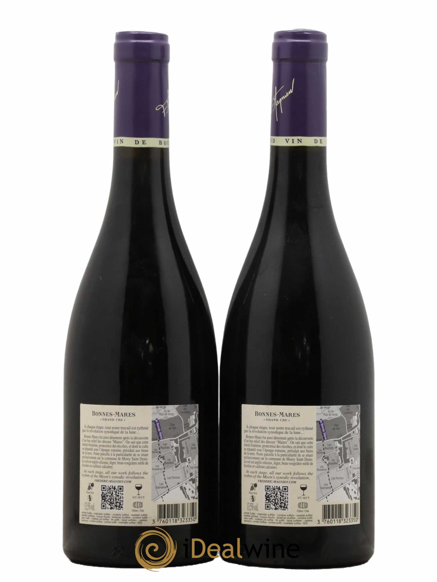 Bonnes-Mares Grand Cru Frédéric Magnien 2011 - Lotto di 2 bottiglie - 1