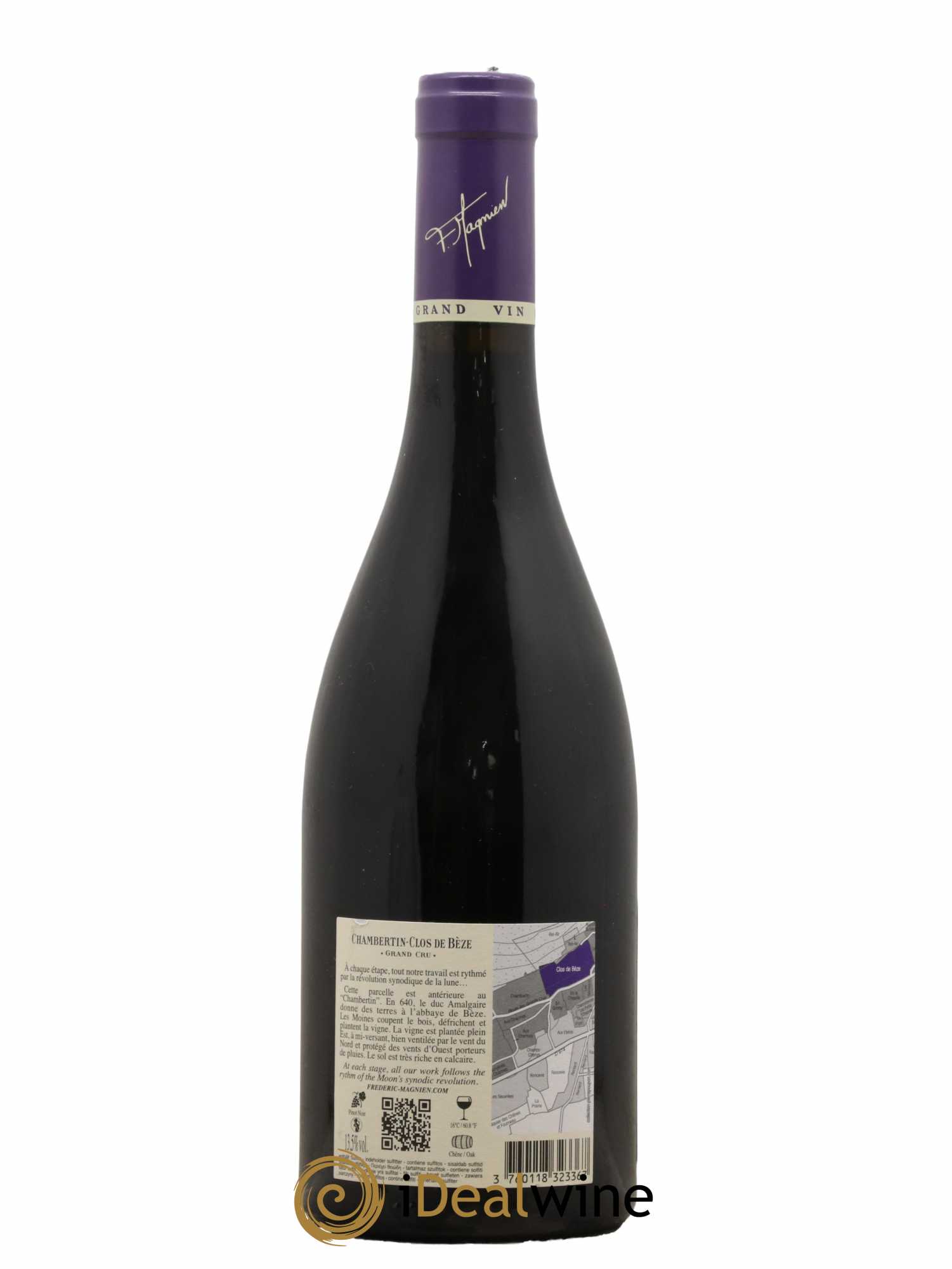 Chambertin Clos de Bèze Grand Cru Frédéric Magnien 2014 - Lot de 1 bouteille - 1