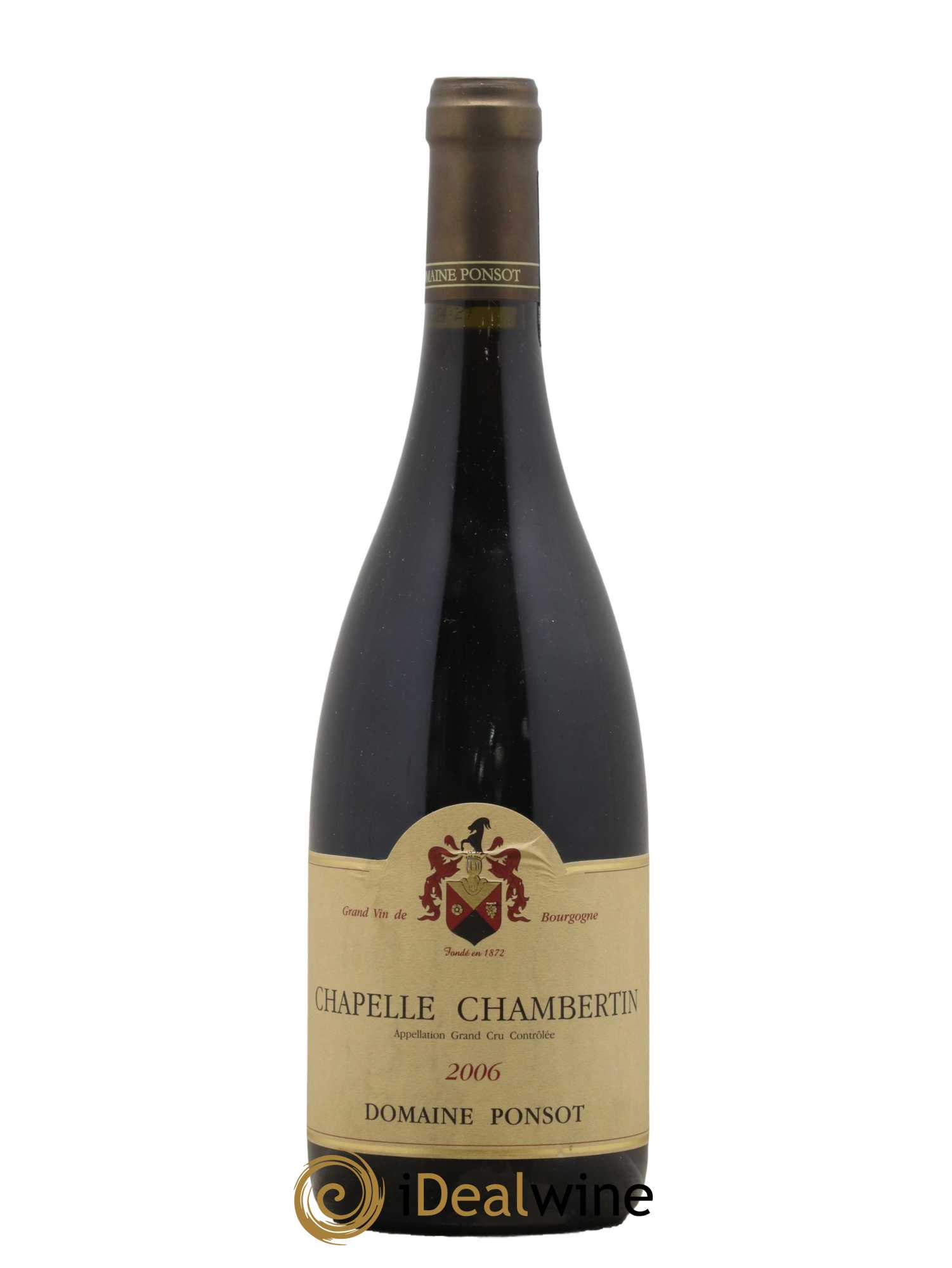 Chapelle-Chambertin Grand Cru Ponsot (Domaine) 2006 - Lot de 1 bouteille - 0