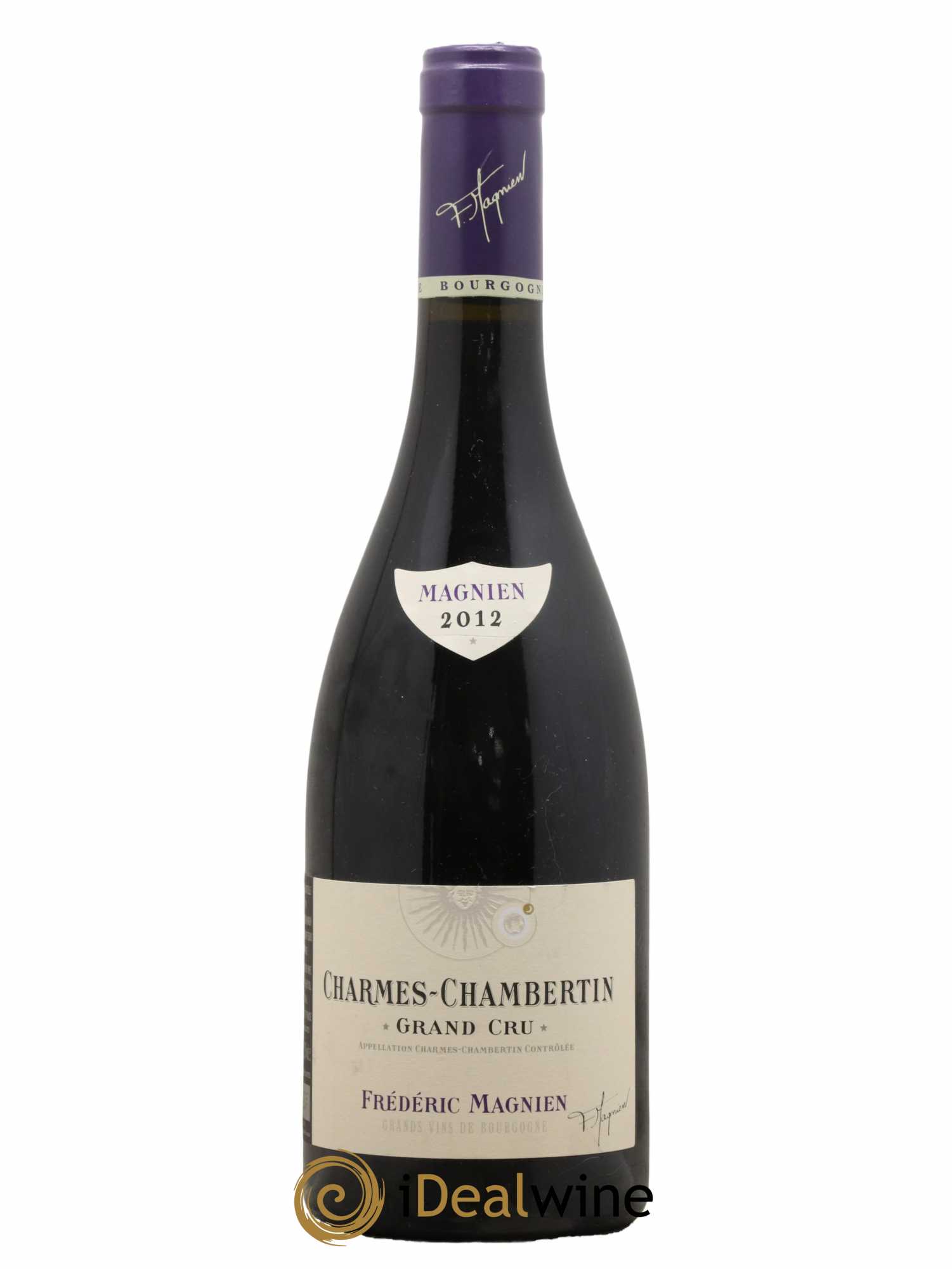 Charmes-Chambertin Grand Cru Frédéric Magnien 2012 - Lot de 1 bouteille - 0