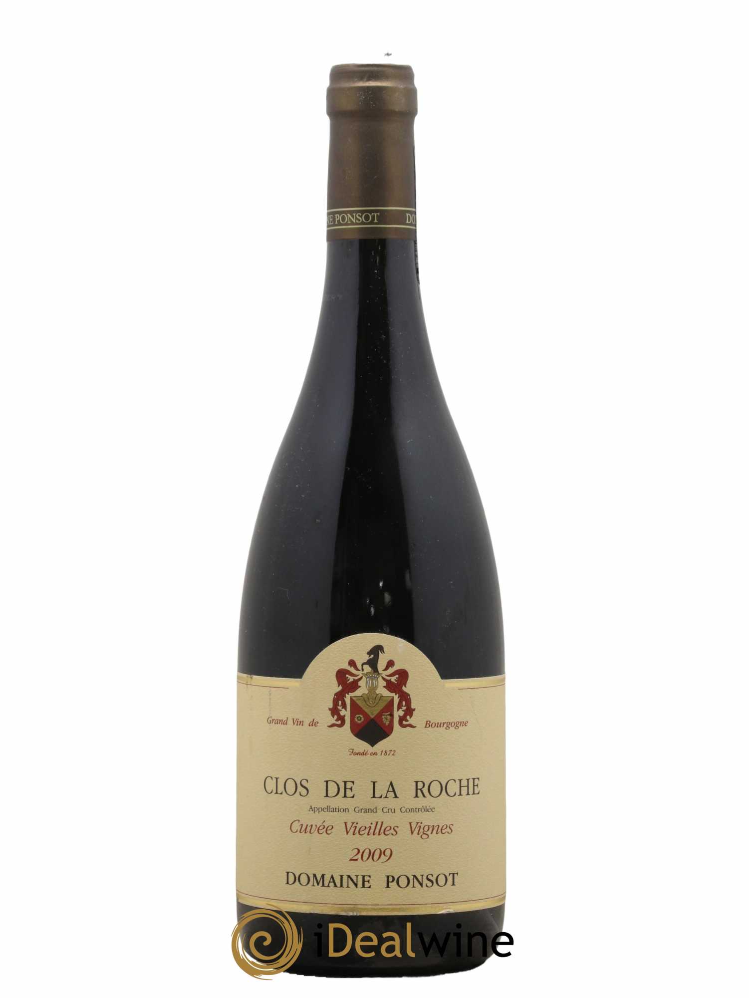 Clos de la Roche Grand Cru Vieilles Vignes Ponsot (Domaine) 2009 - Lot de 1 bouteille - 0