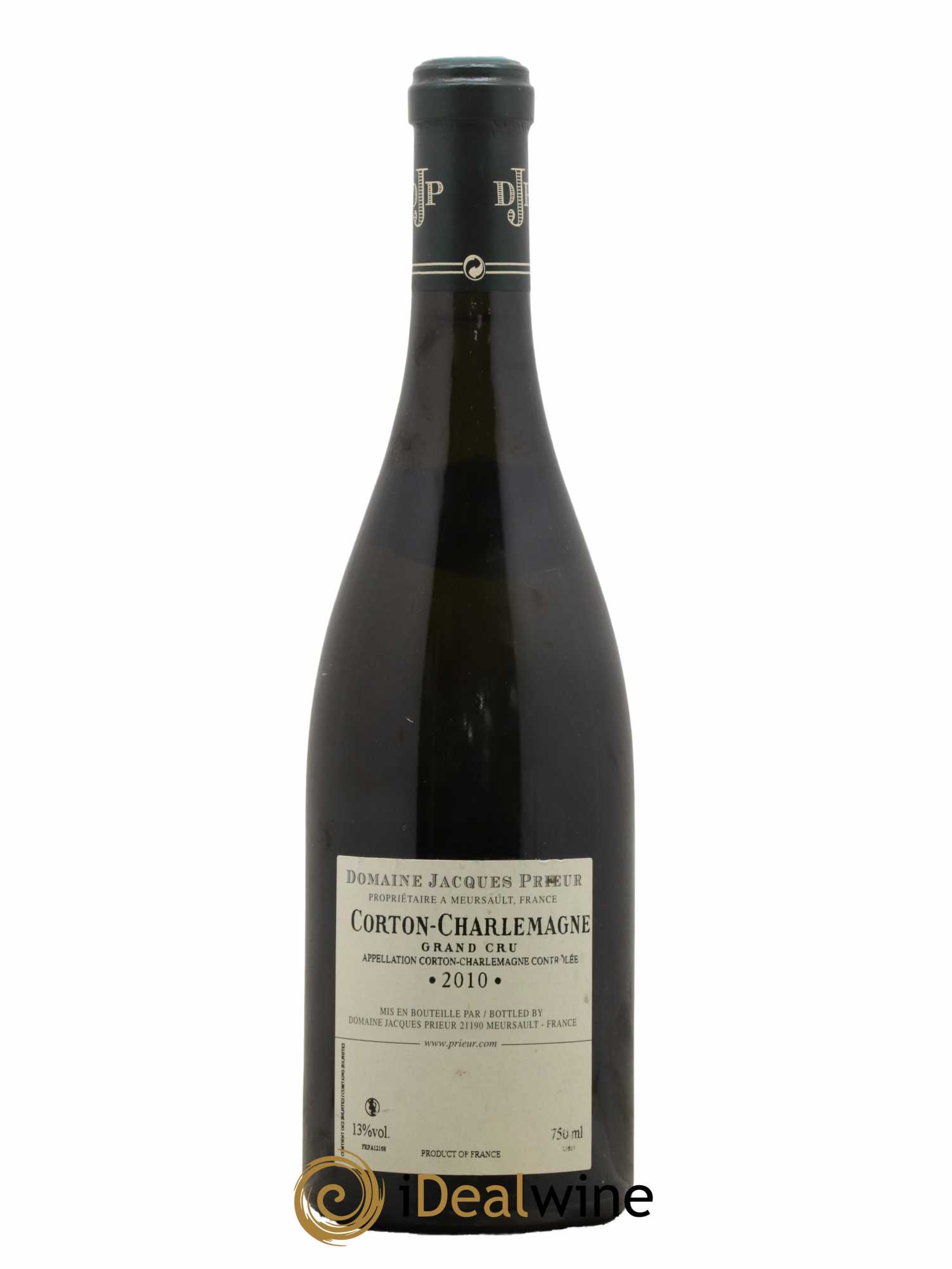 Corton-Charlemagne Grand Cru Jacques Prieur (Domaine) 2010 - Lot de 1 bouteille - 1