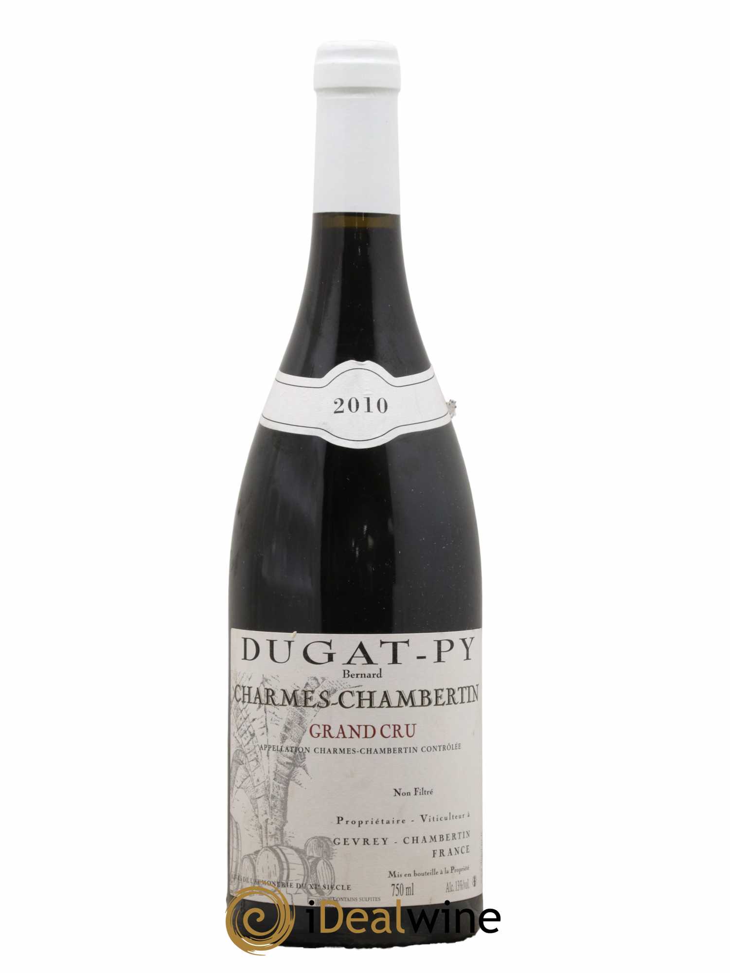 Charmes-Chambertin Grand Cru Dugat-Py 2010 - Lot de 1 bouteille - 0