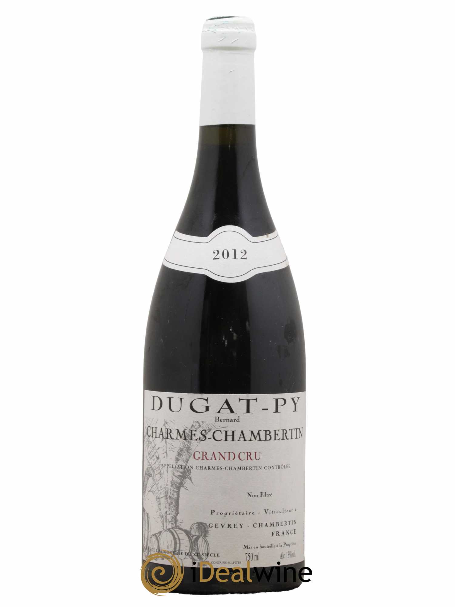Charmes-Chambertin Grand Cru Dugat-Py 2012 - Lot de 1 bouteille - 0