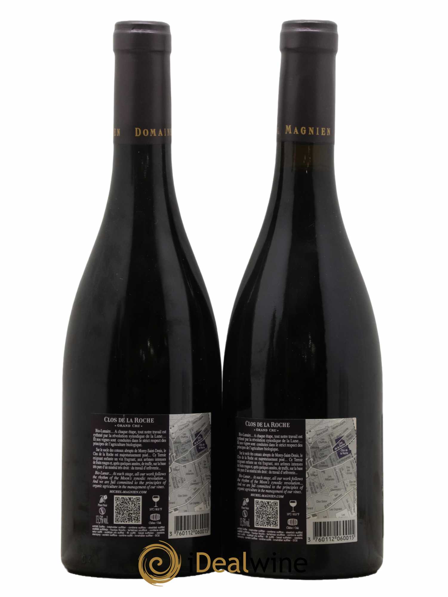 Clos de la Roche Grand Cru Michel Magnien 2010 - Lot de 2 bouteilles - 1