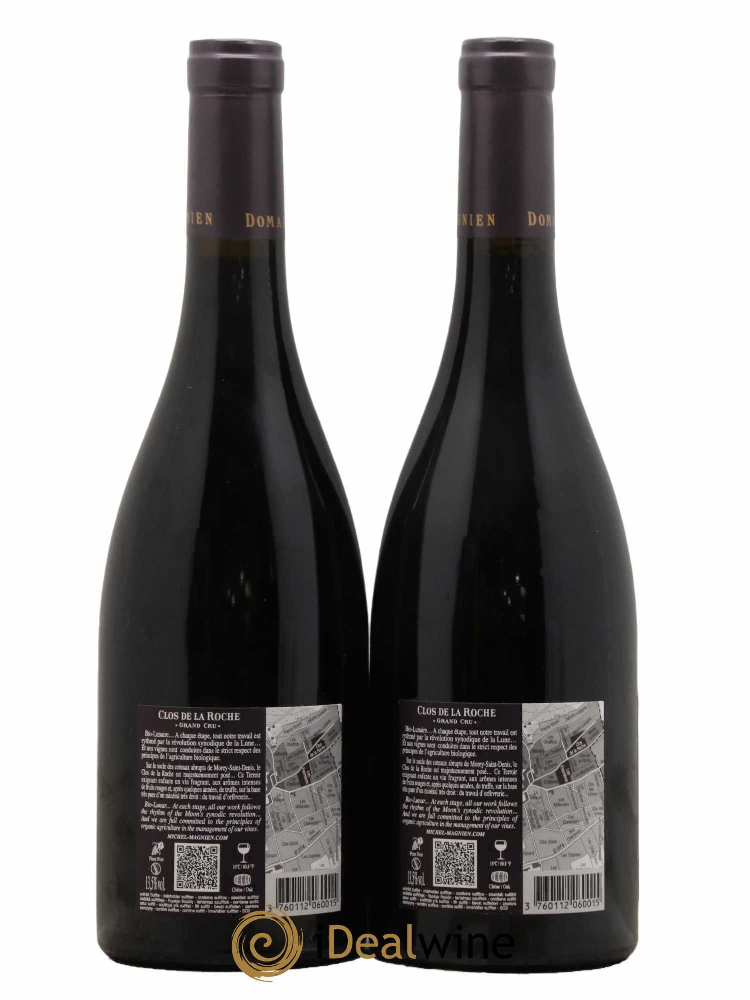 Clos de la Roche Grand Cru Michel Magnien 2013 - Lot de 2 bouteilles - 1