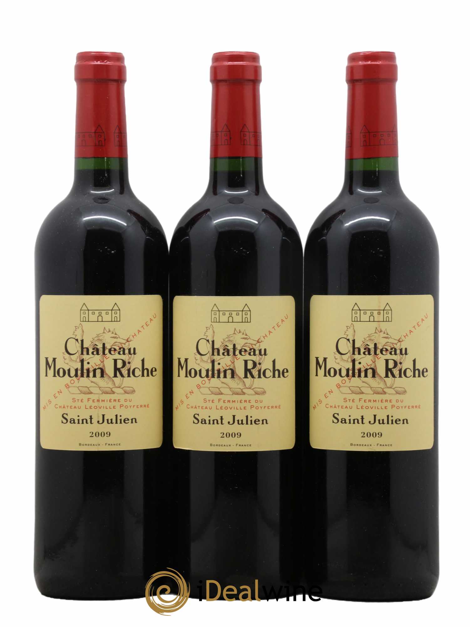 Château Moulin Riche 2009 - Lot de 12 bouteilles - 1