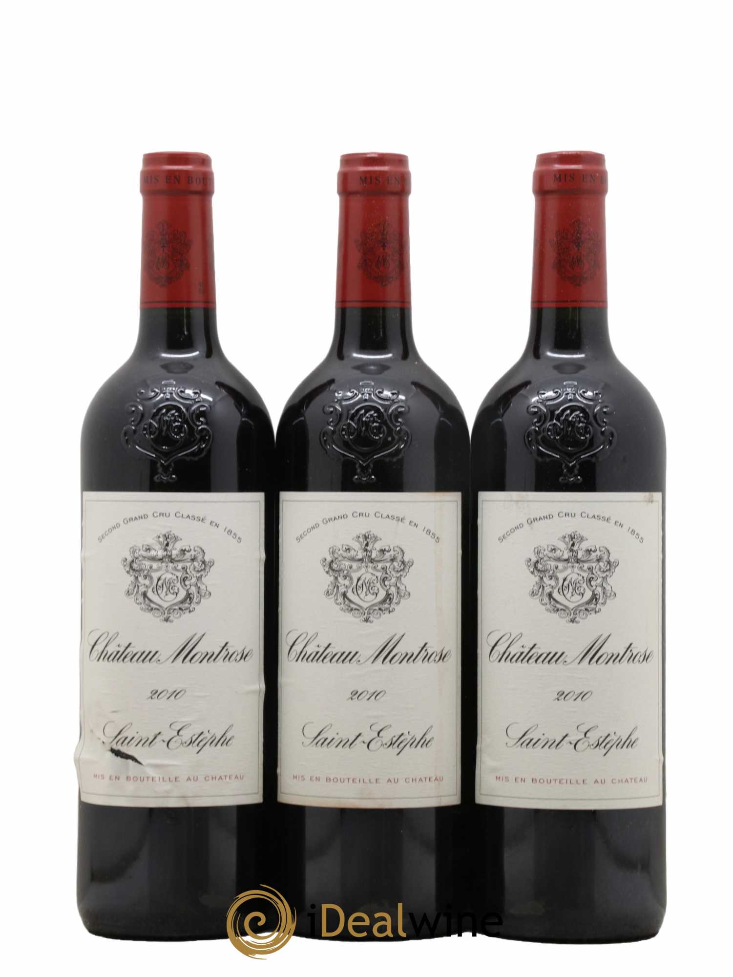 Château Montrose 2ème Grand Cru Classé 2010 - Lot de 6 bouteilles - 1