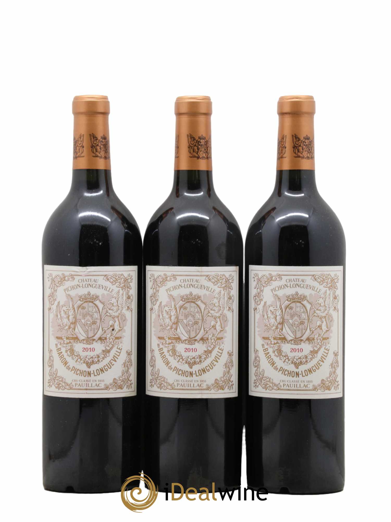 Pichon Longueville Baron 2ème Grand Cru Classé 2010 - Lot de 6 bouteilles - 1