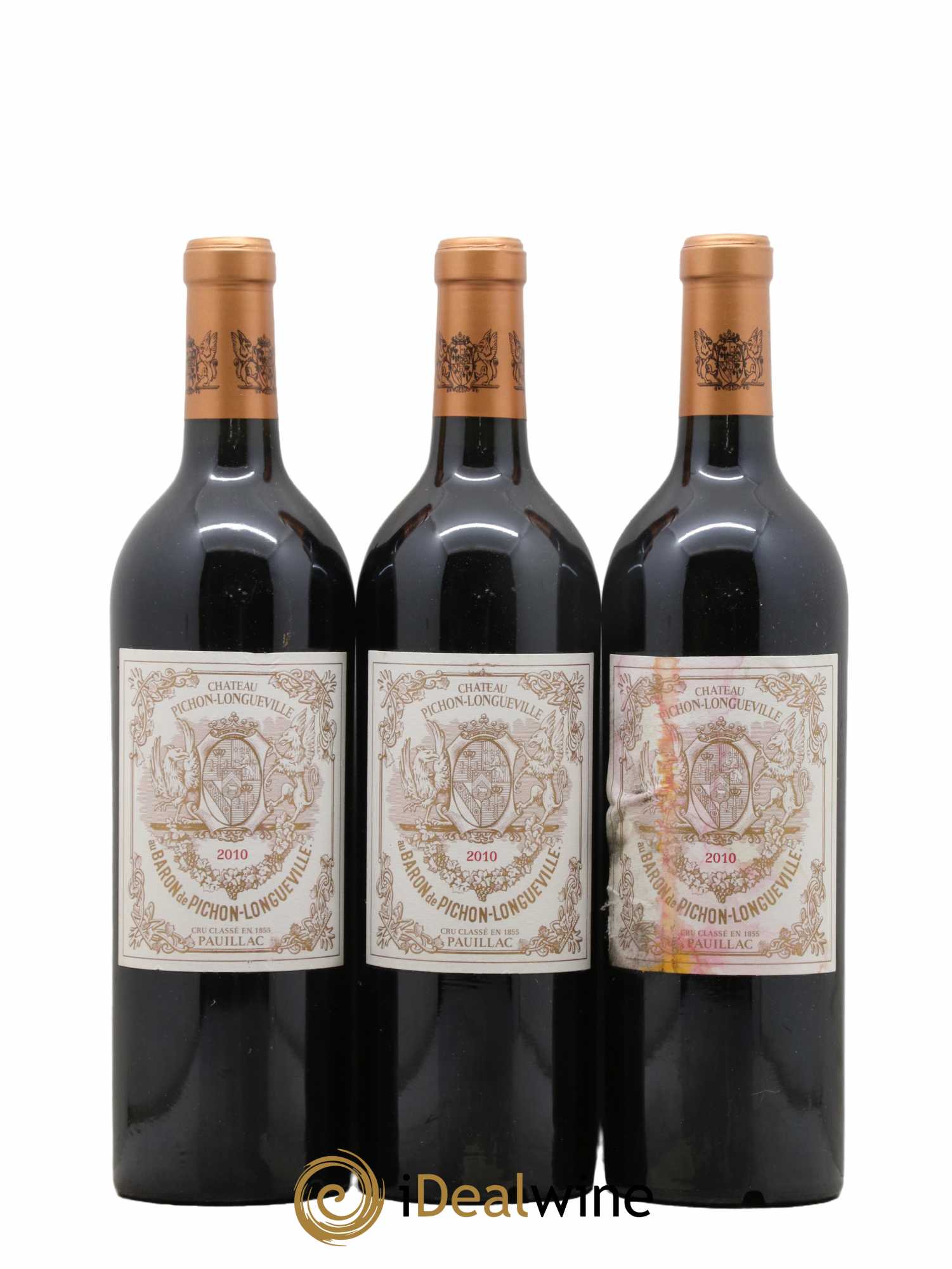 Pichon Longueville Baron 2ème Grand Cru Classé 2010 - Lot de 6 bouteilles - 3
