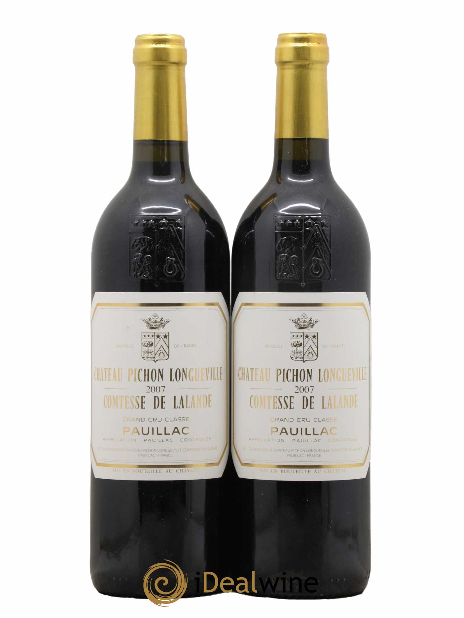 Château Pichon Longueville Comtesse de Lalande 2ème Grand Cru Classé 2007 - Lot de 2 bouteilles - 0