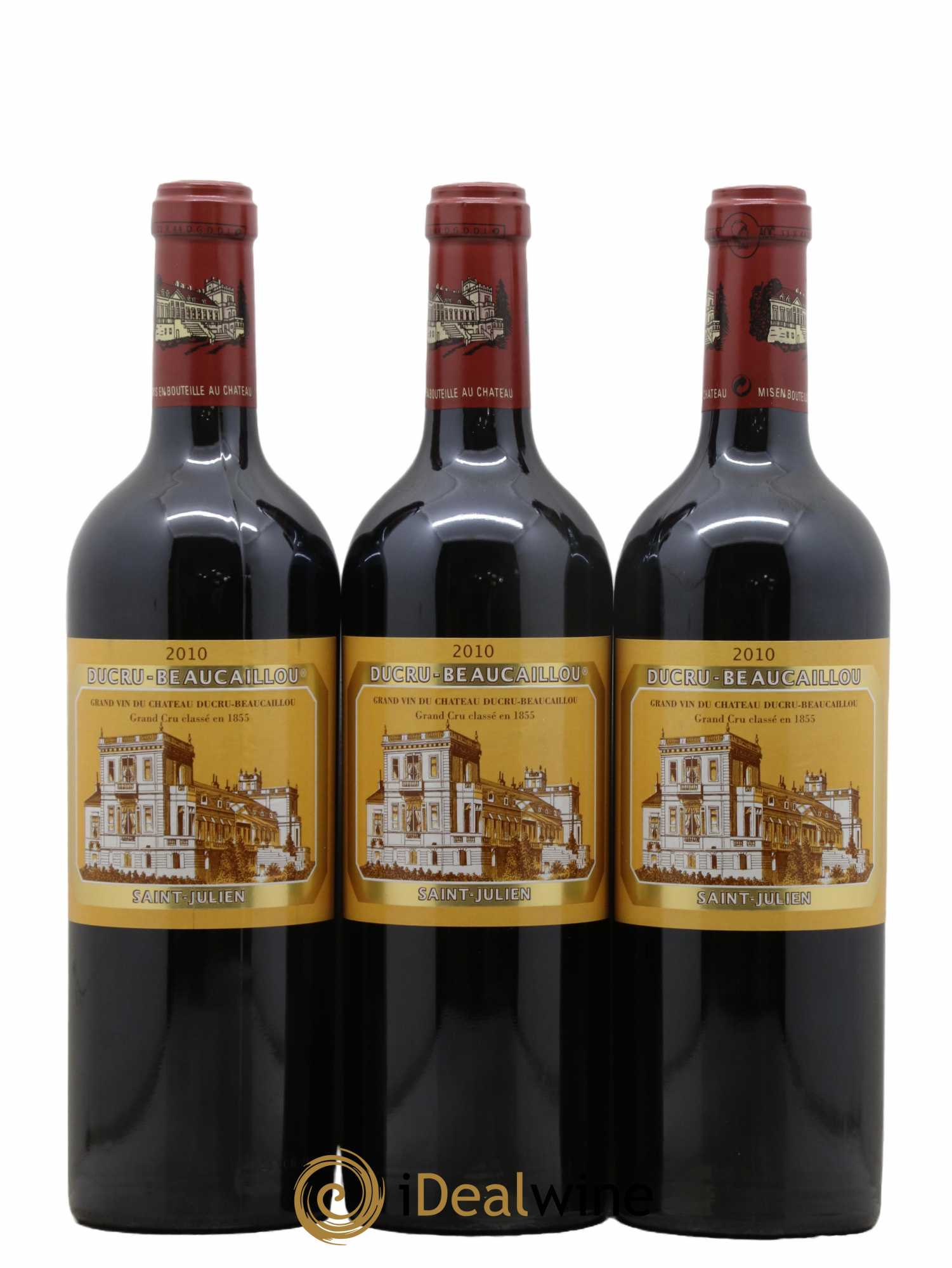 Château Ducru Beaucaillou 2ème Grand Cru Classé 2010 - Lot de 3 bouteilles - 0