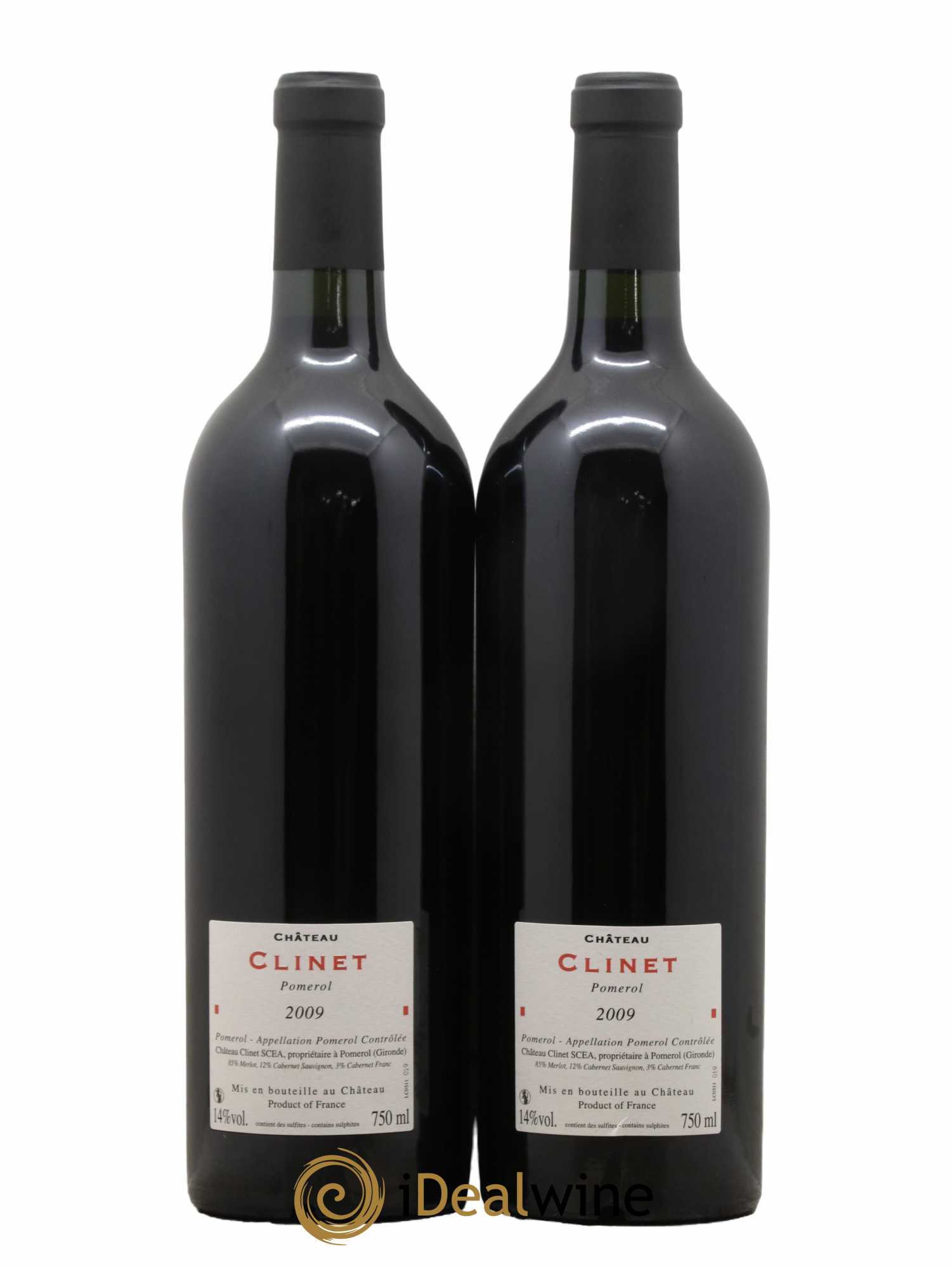 Château Clinet 2009 - Posten von 2 Flaschen - 1
