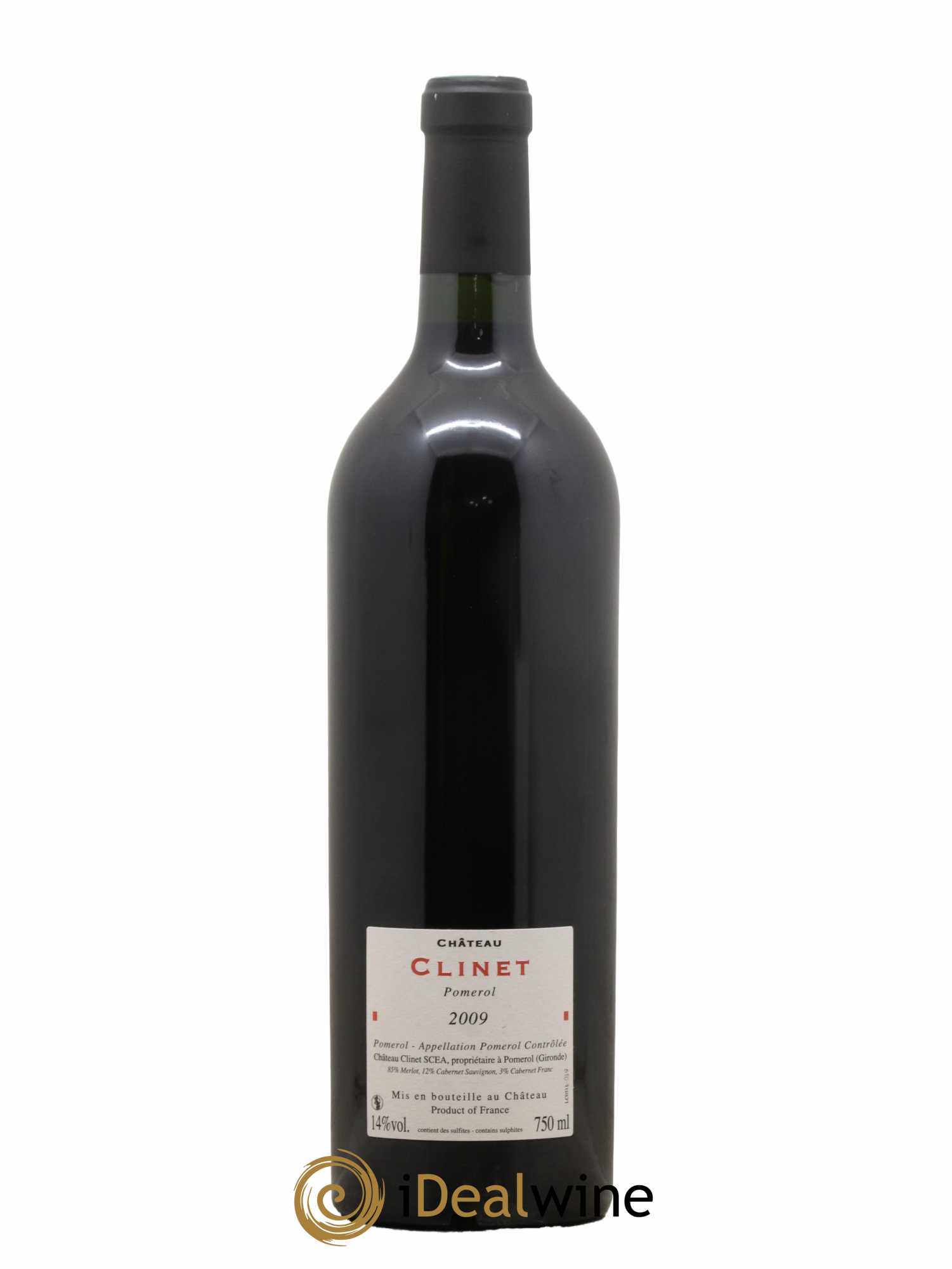 Château Clinet 2009 - Lot de 1 bouteille - 1