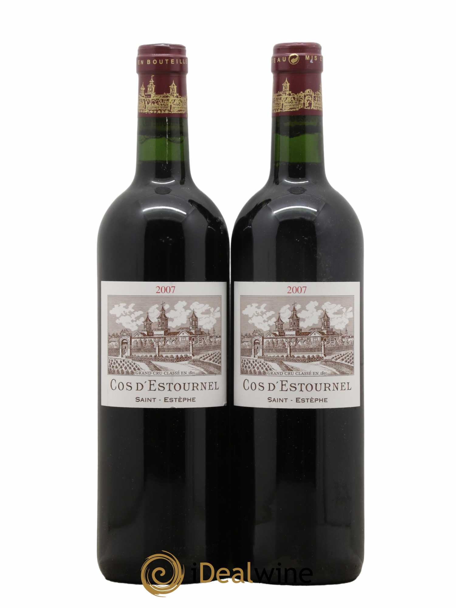 Cos d'Estournel 2ème Grand Cru Classé 2007 - Lot de 2 bouteilles - 0