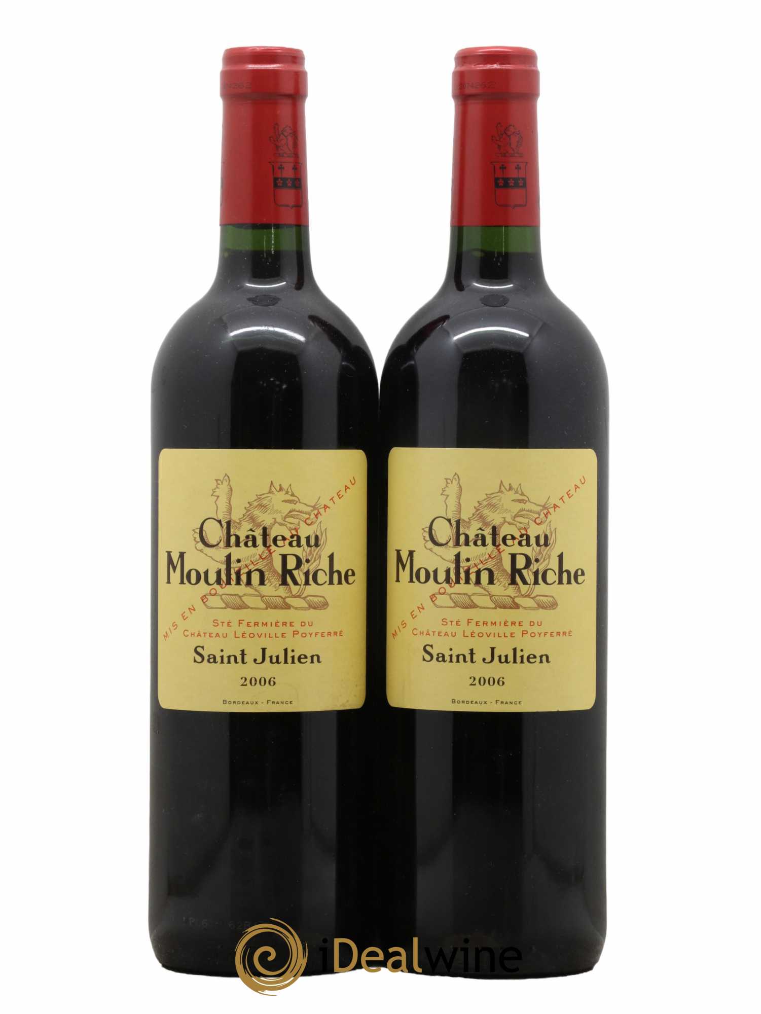 Château Moulin Riche 2006 - Lot de 2 bouteilles - 0