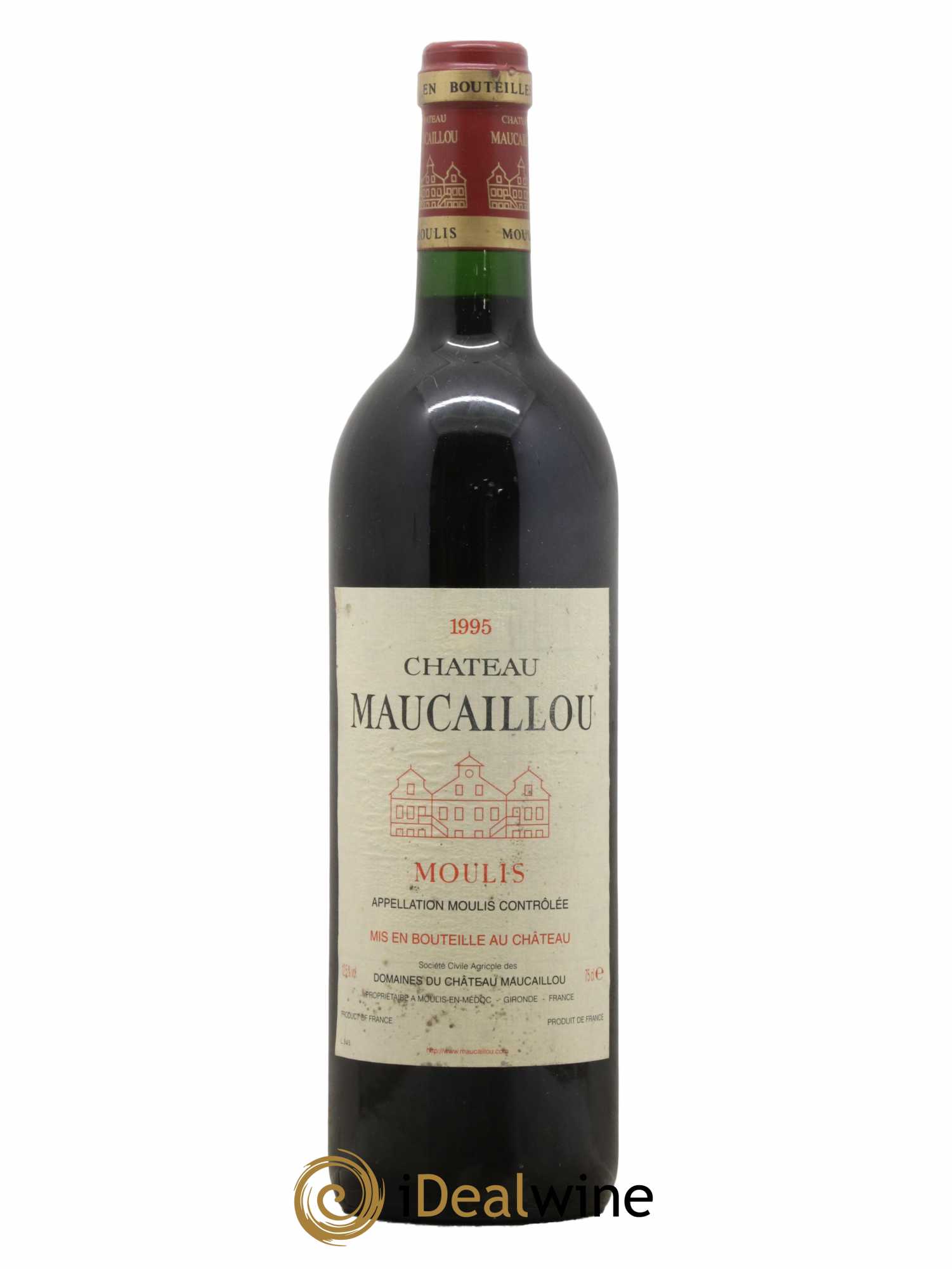 Château Maucaillou 1995 - Lot de 1 bouteille - 0
