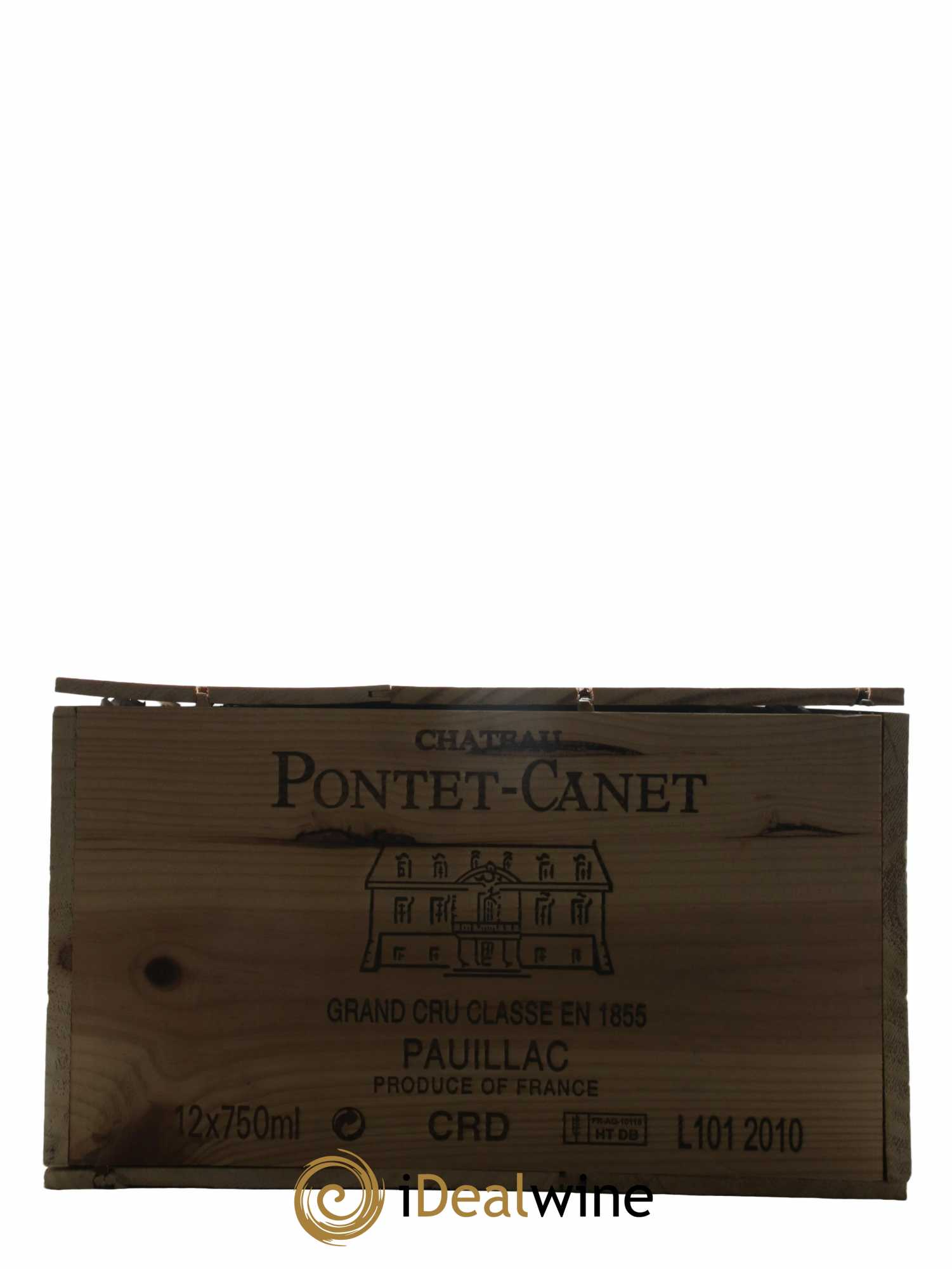 Château Pontet Canet 5ème Grand Cru Classé 2010 - Lot de 12 bouteilles - 8