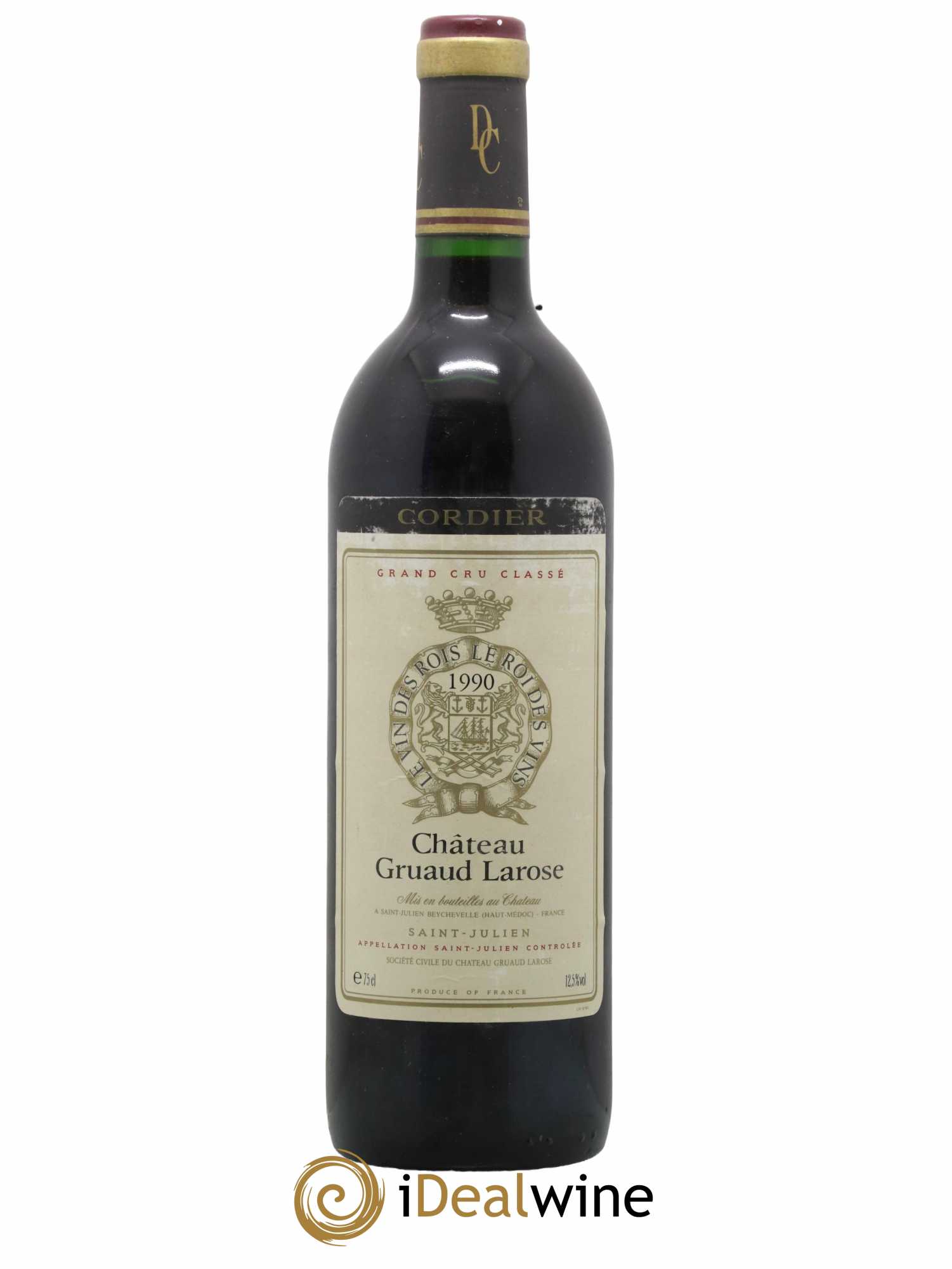 Château Gruaud Larose 2ème Grand Cru Classé 1990 - Lot de 1 bouteille - 0