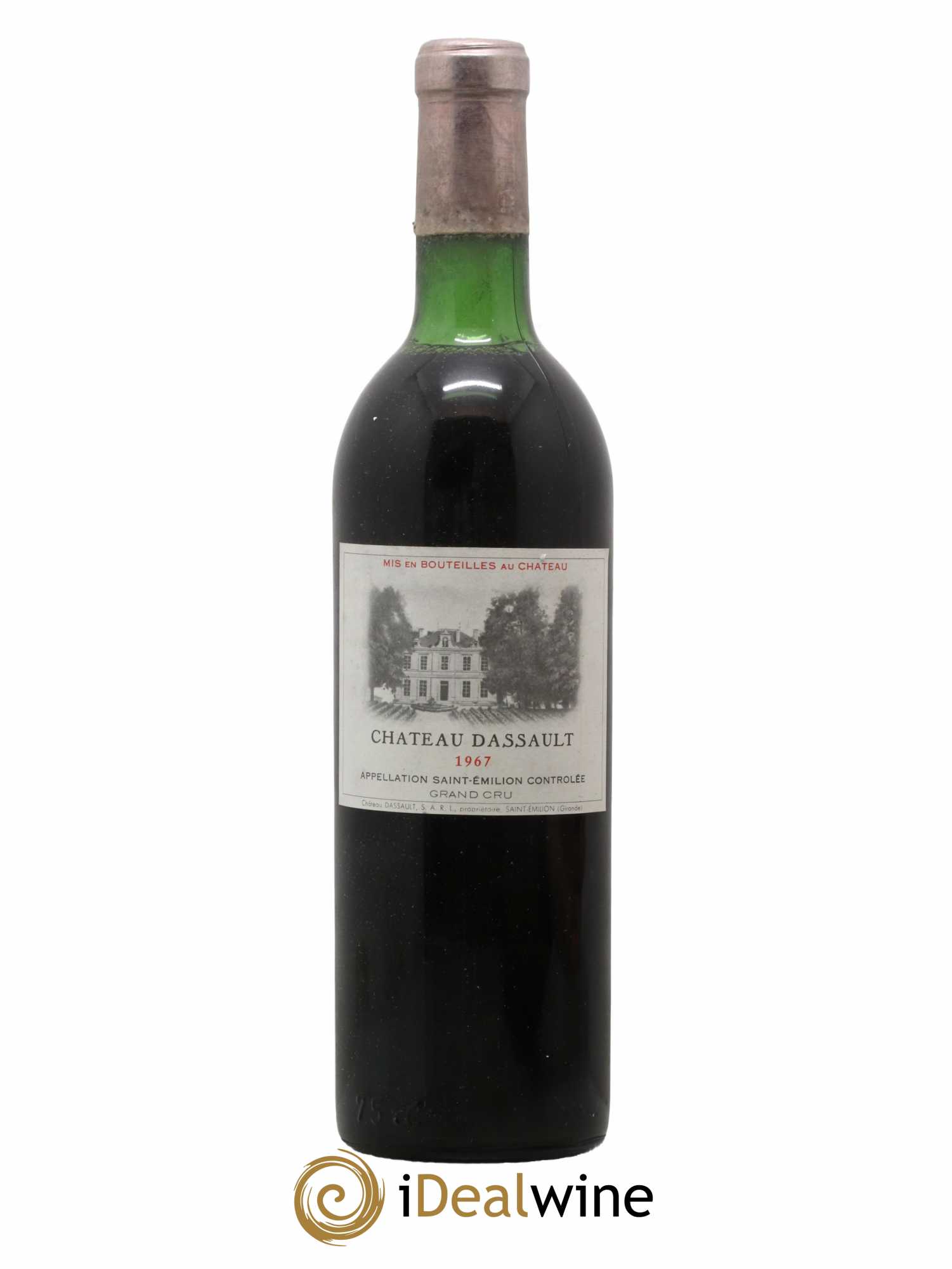 Château Dassault Grand Cru Classé 1967 - Lot de 1 bouteille - 0