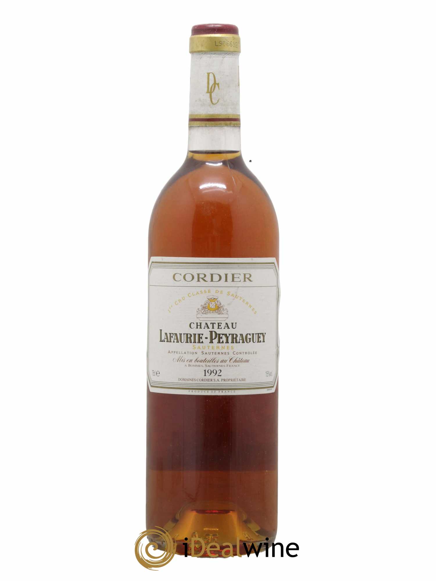 Château Lafaurie-Peyraguey 1er Grand Cru Classé 1992 - Lotto di 1 bottiglia - 0