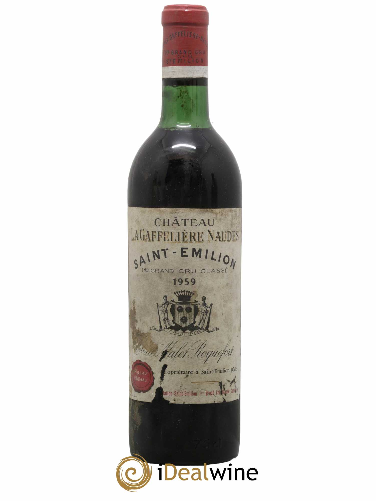 Saint-Émilion Grand Cru La Gaffelière Naudes 1959 - Lot de 1 bouteille - 0