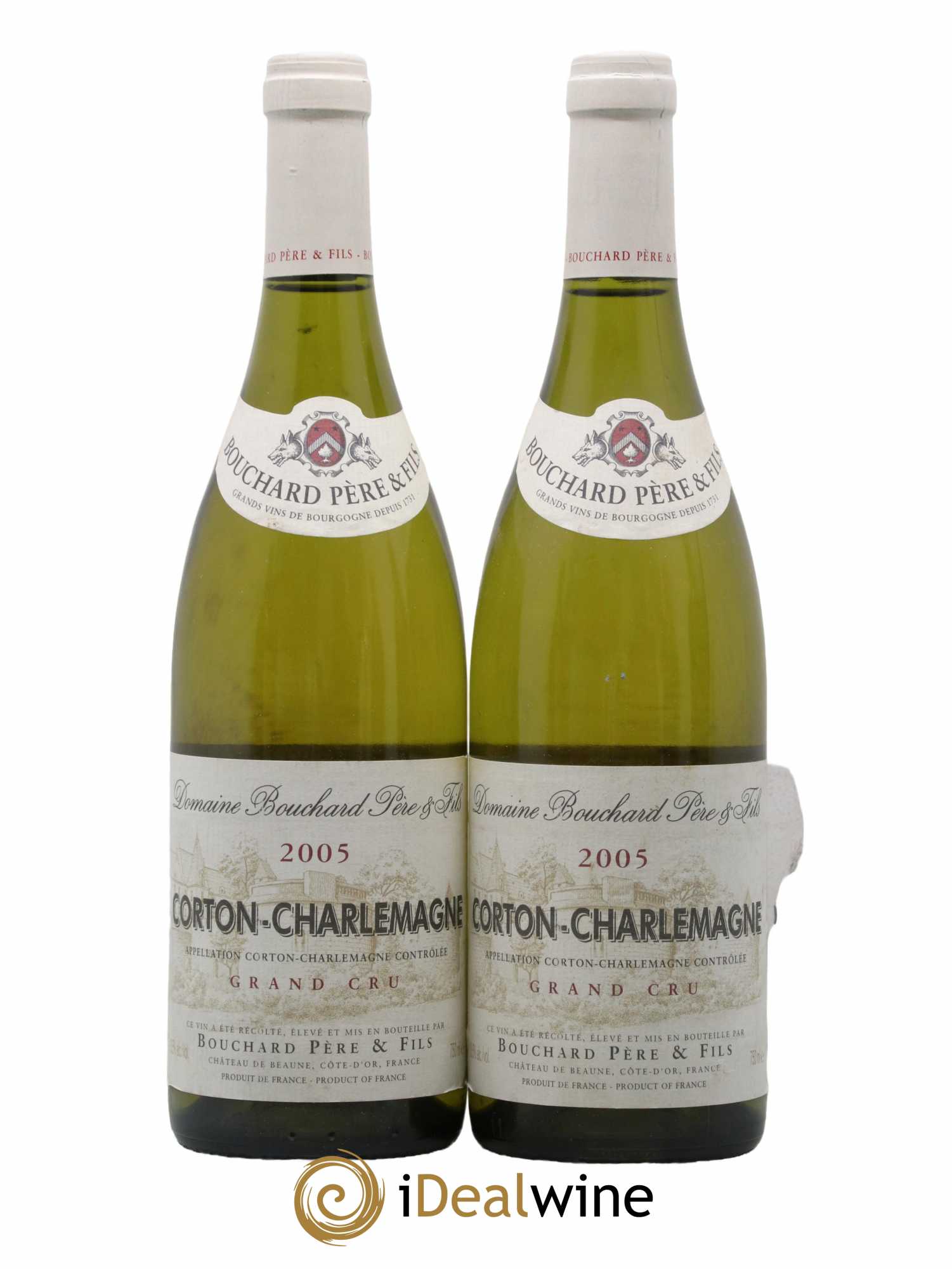 Corton-Charlemagne Grand Cru Bouchard Père & Fils 2005 - Lot de 2 bouteilles - 0