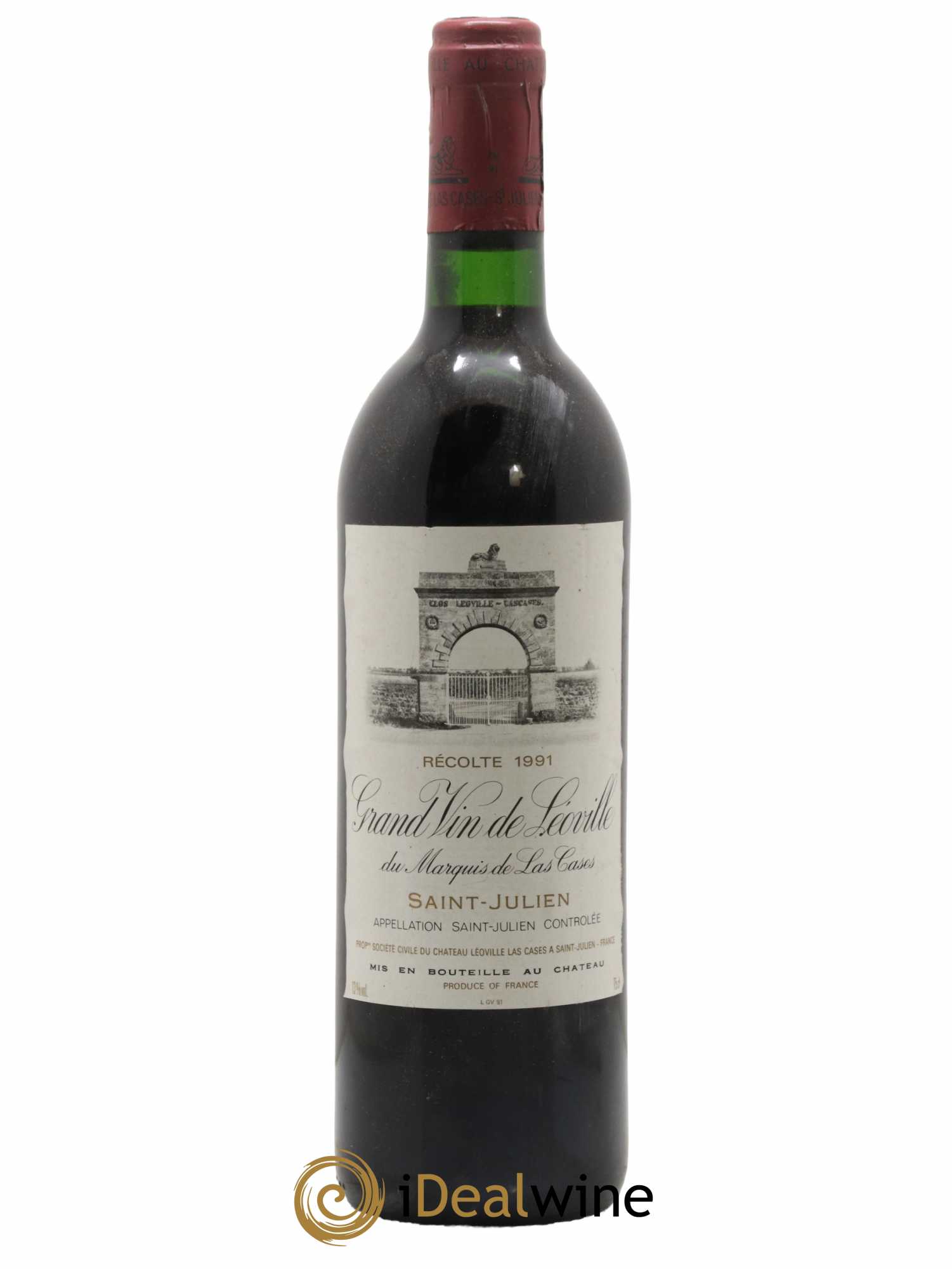 Château Léoville Las Cases 2ème Grand Cru Classé 1991 - Lot de 1 bouteille - 0