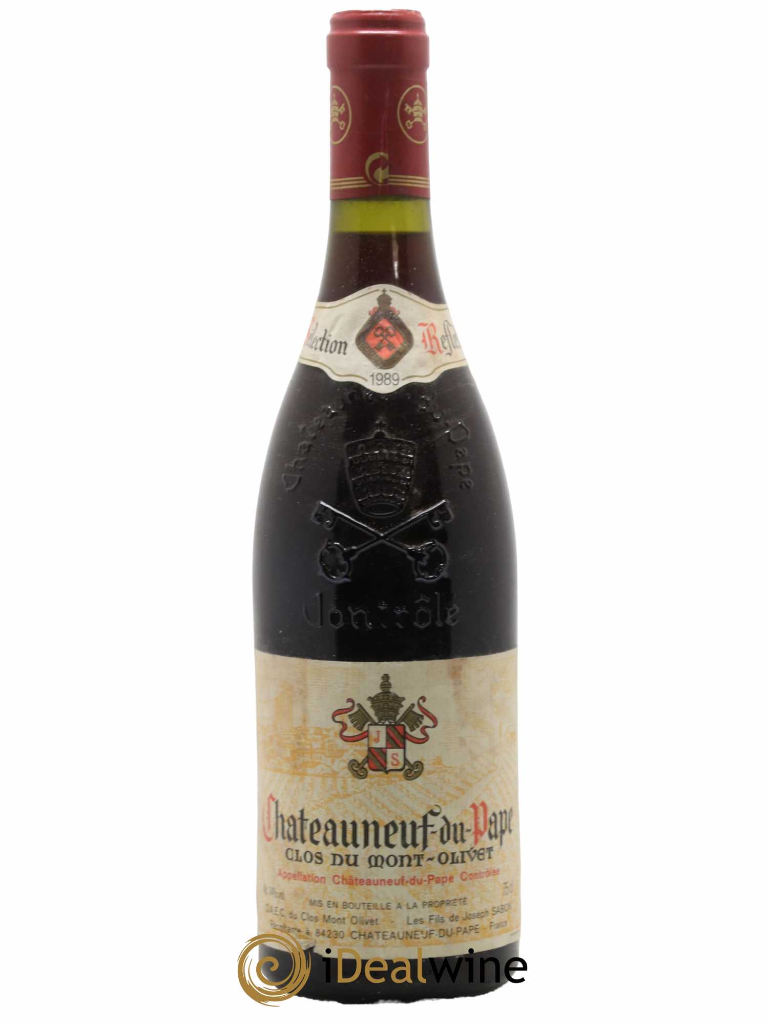 Châteauneuf-du-Pape Clos du Mont-Olivet 1989 - Lot de 1 bouteille - 0