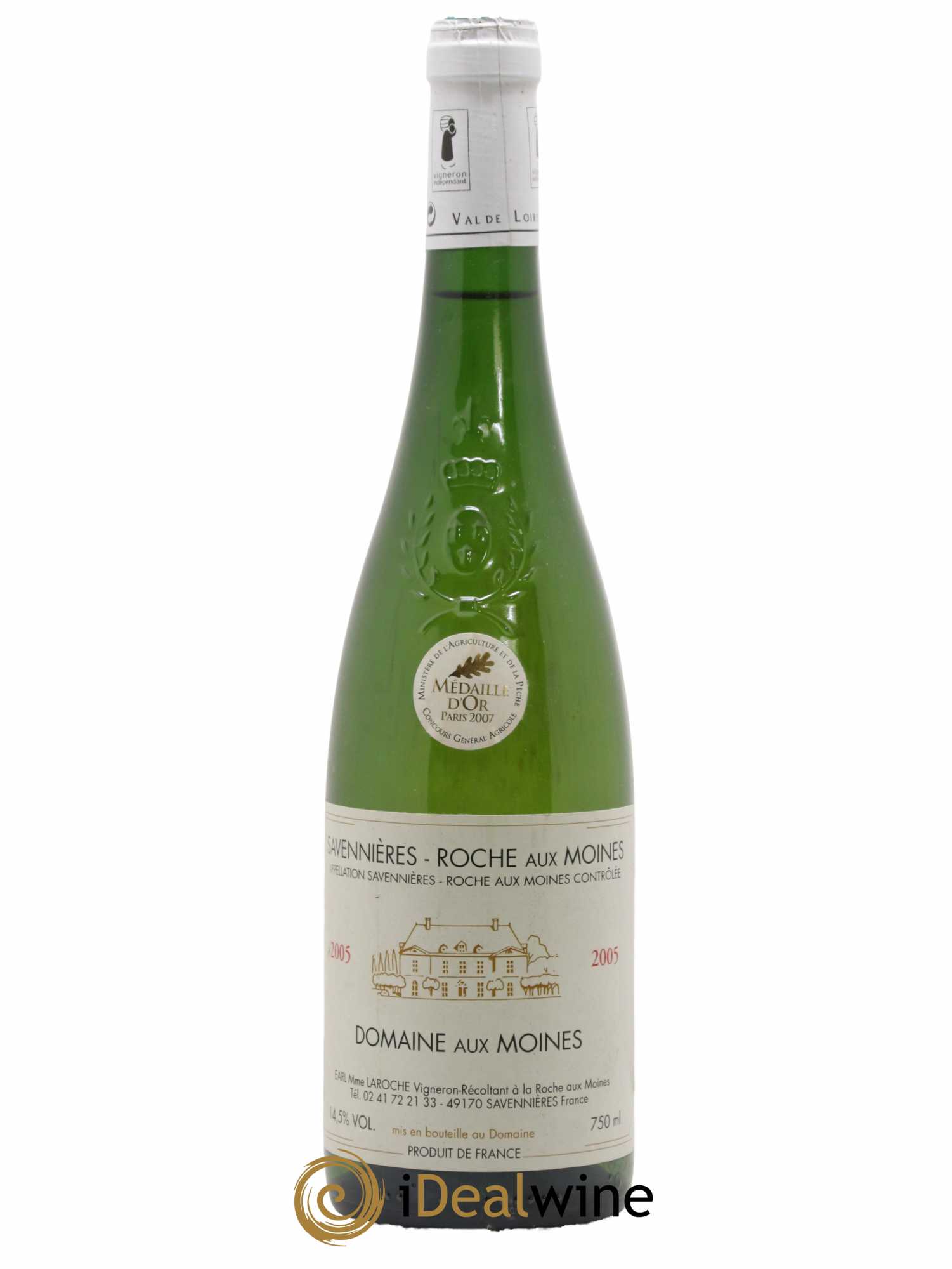 Savennières Roche aux Moines Domaine aux Moines 2005 - Lot de 1 bouteille - 0