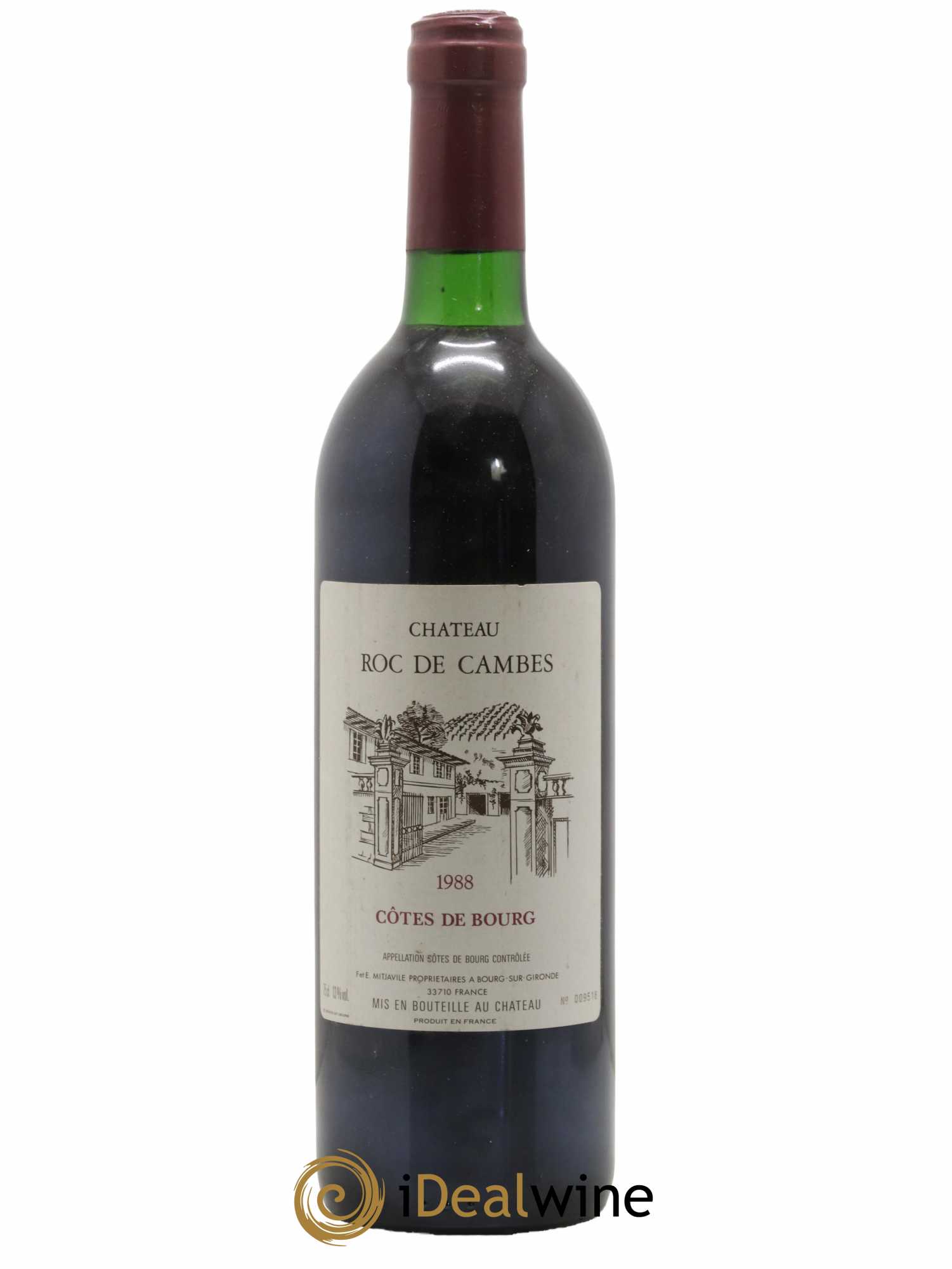 Roc de Cambes 1988 - Lot de 1 bouteille - 0