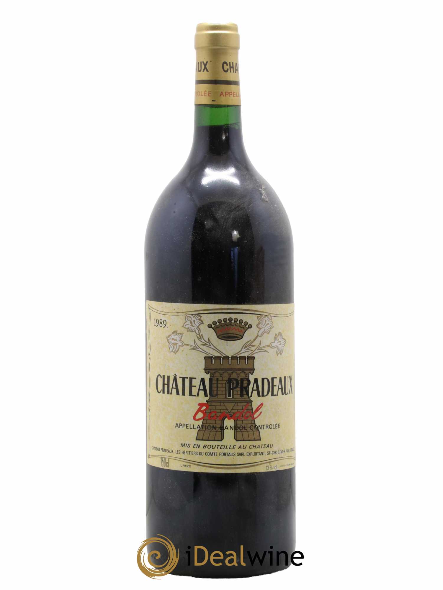 Bandol Château Pradeaux Famille Portalis 1989 - Lot de 1 magnum - 0