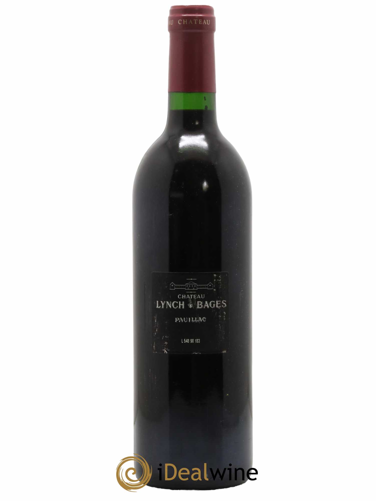 Château Lynch Bages 5ème Grand Cru Classé 1990 - Lot de 1 bouteille - 1